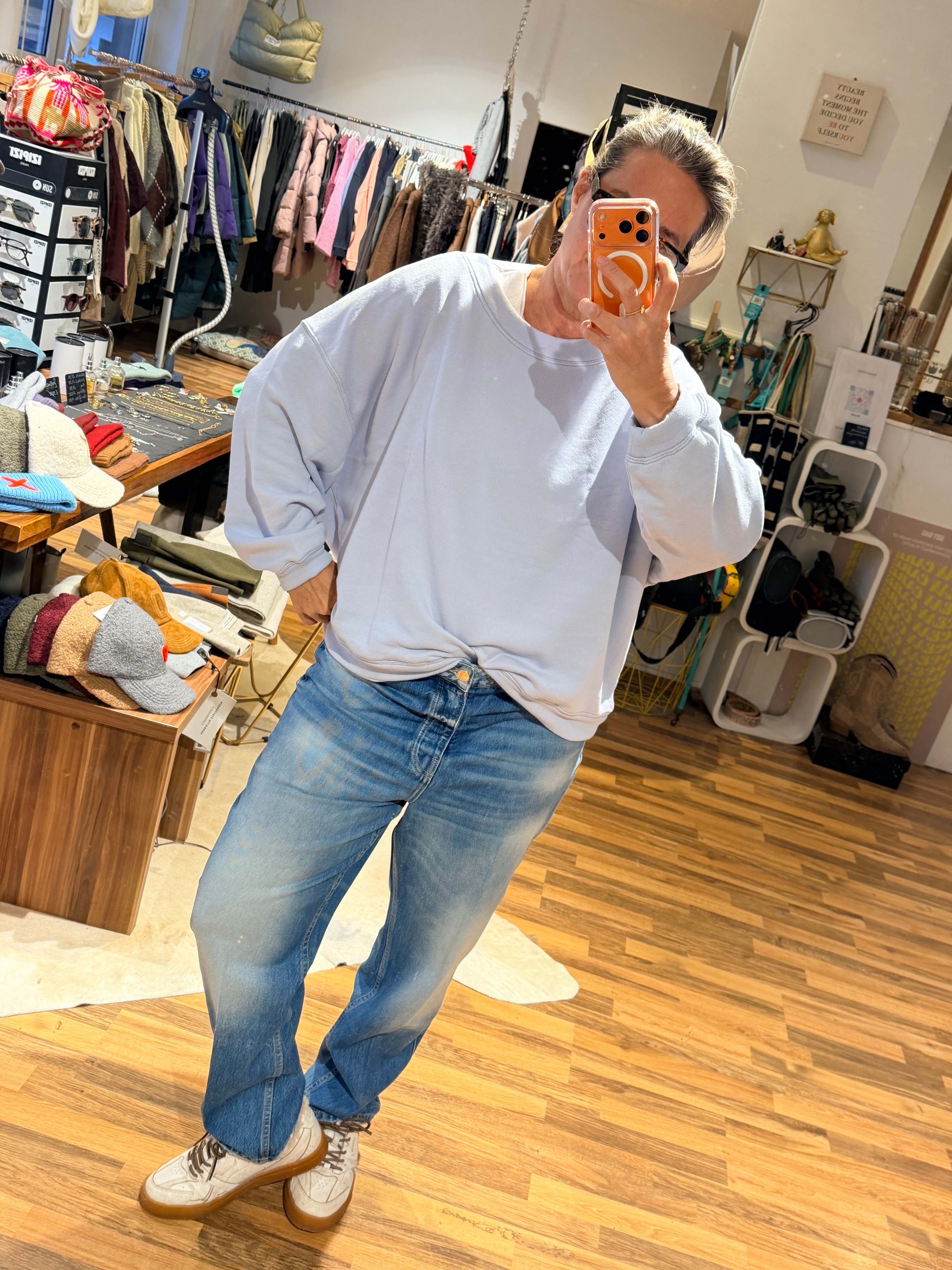 Liv Bergen Square Sweatshirt