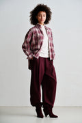 Penn&ink Bluse Red Check W26C421