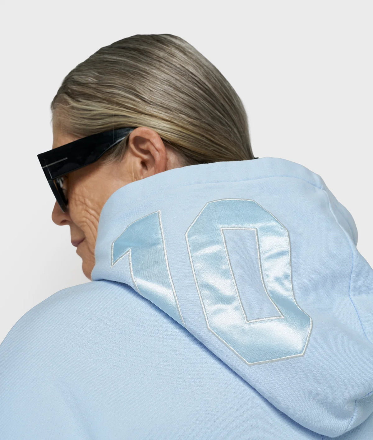 10 Days Oversized Hoodie Angel Blue