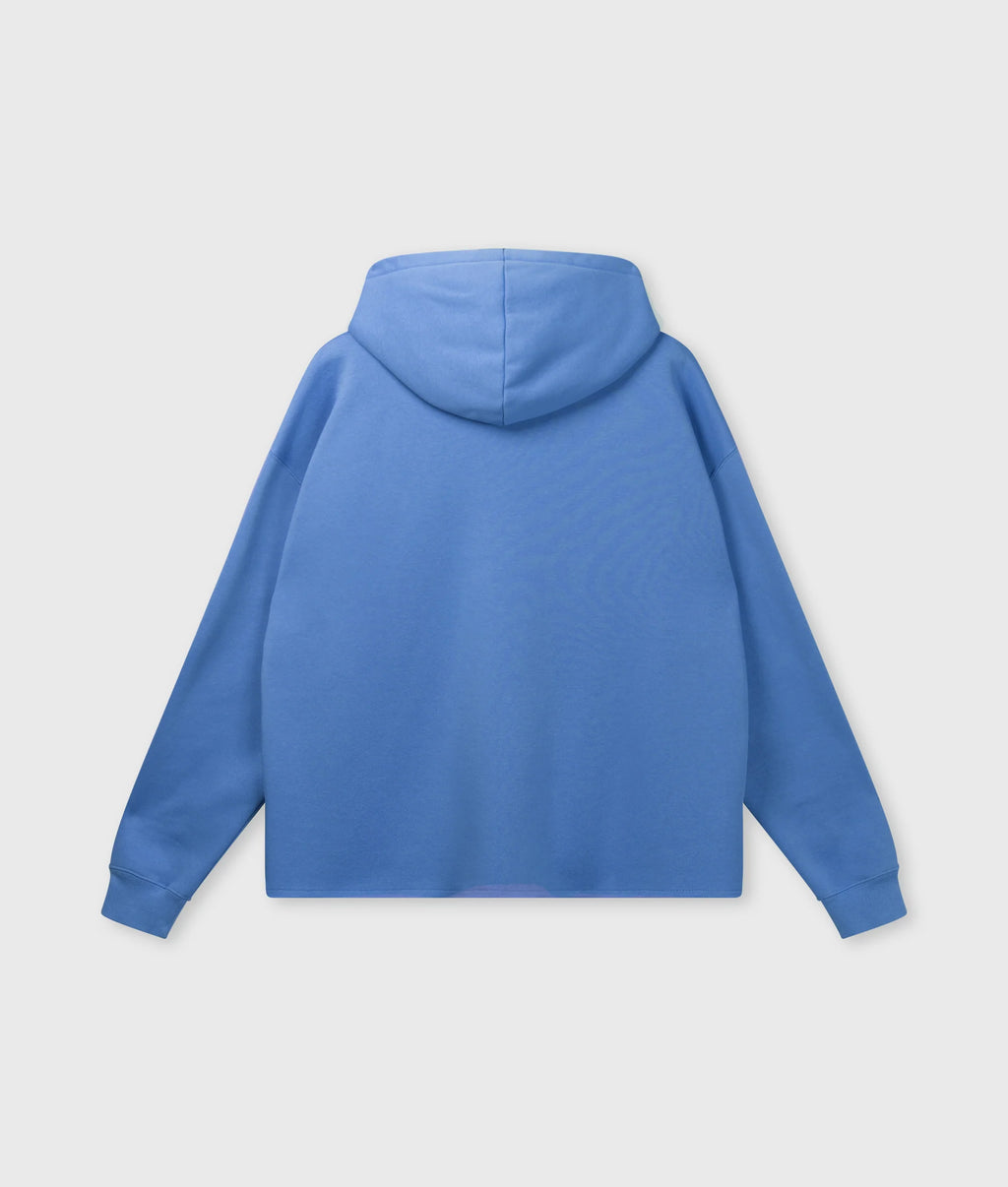10 Days Statement Hoodie Ultramarine Blau