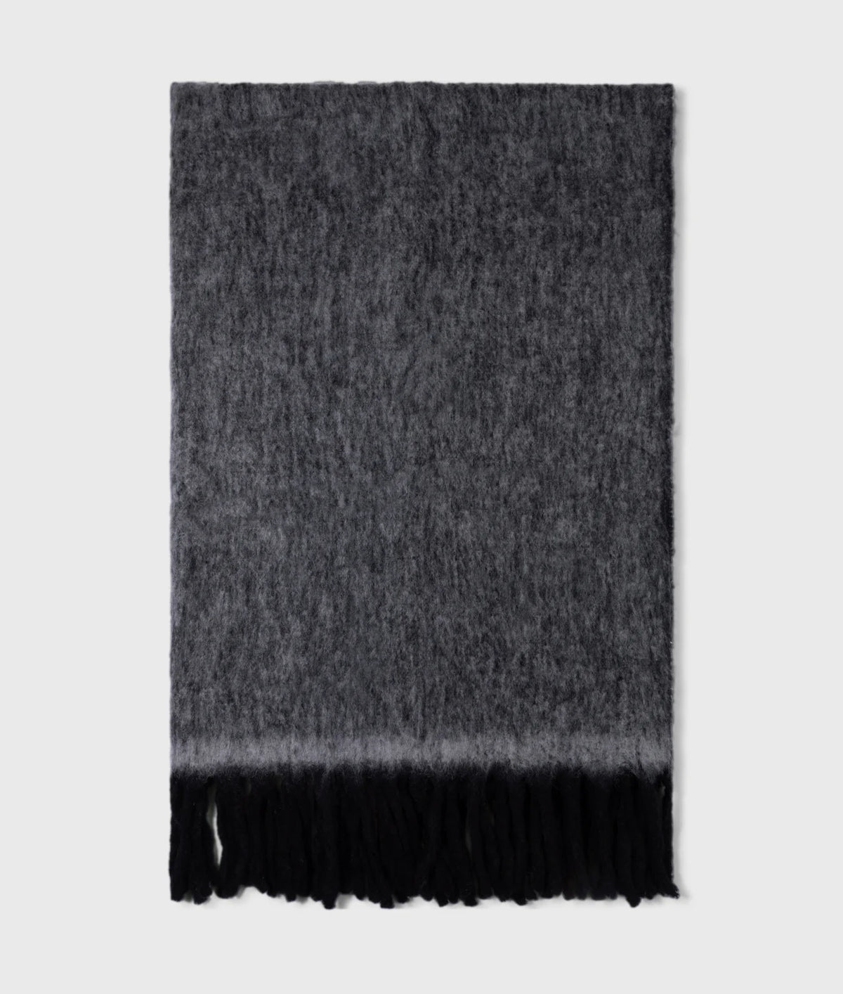 10 Days Plaid Wolldecke schwarz