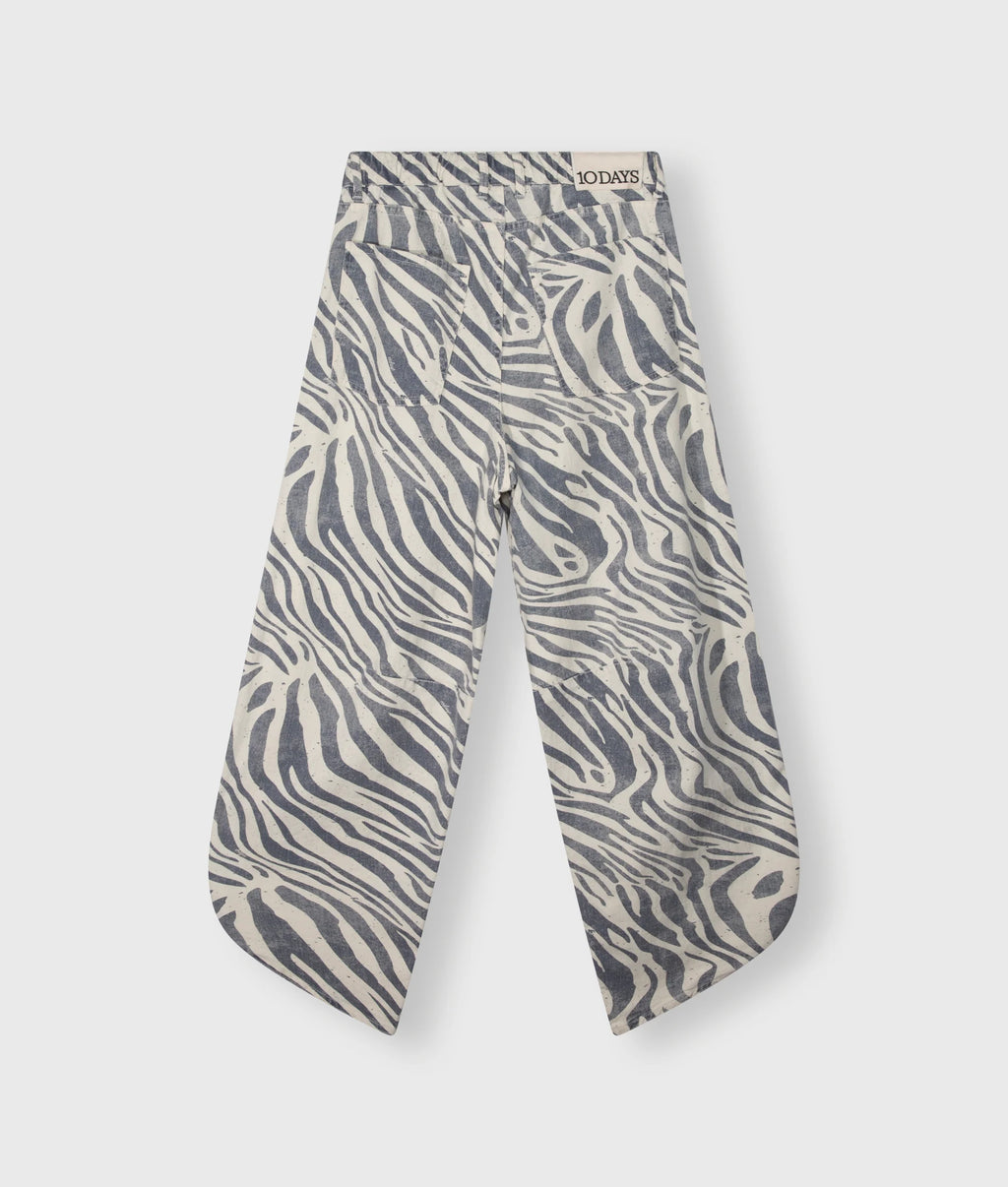10 Days Western Pants Zebra