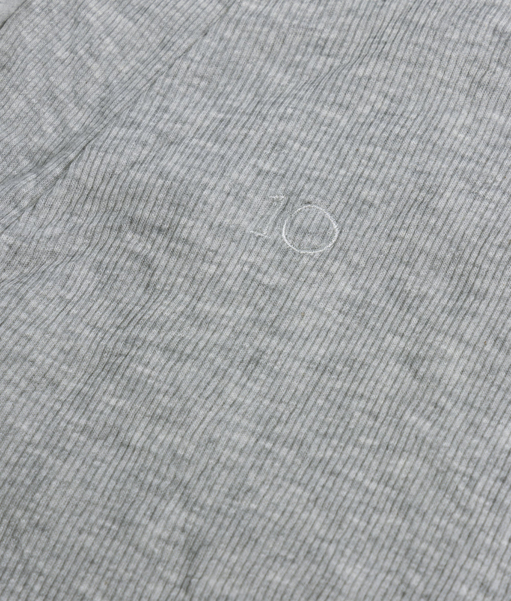 10 Days Soft Rib Cardigan Farbe Light Grey