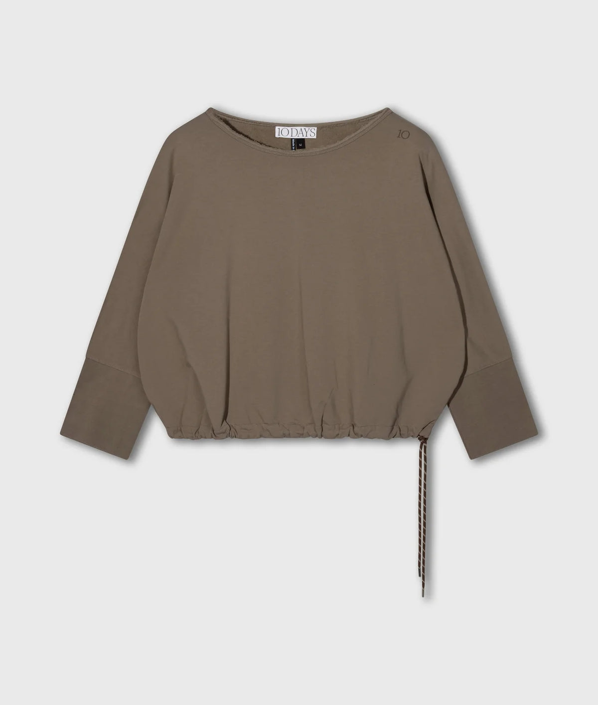 10 Days Batwing Top Fleece Portobello