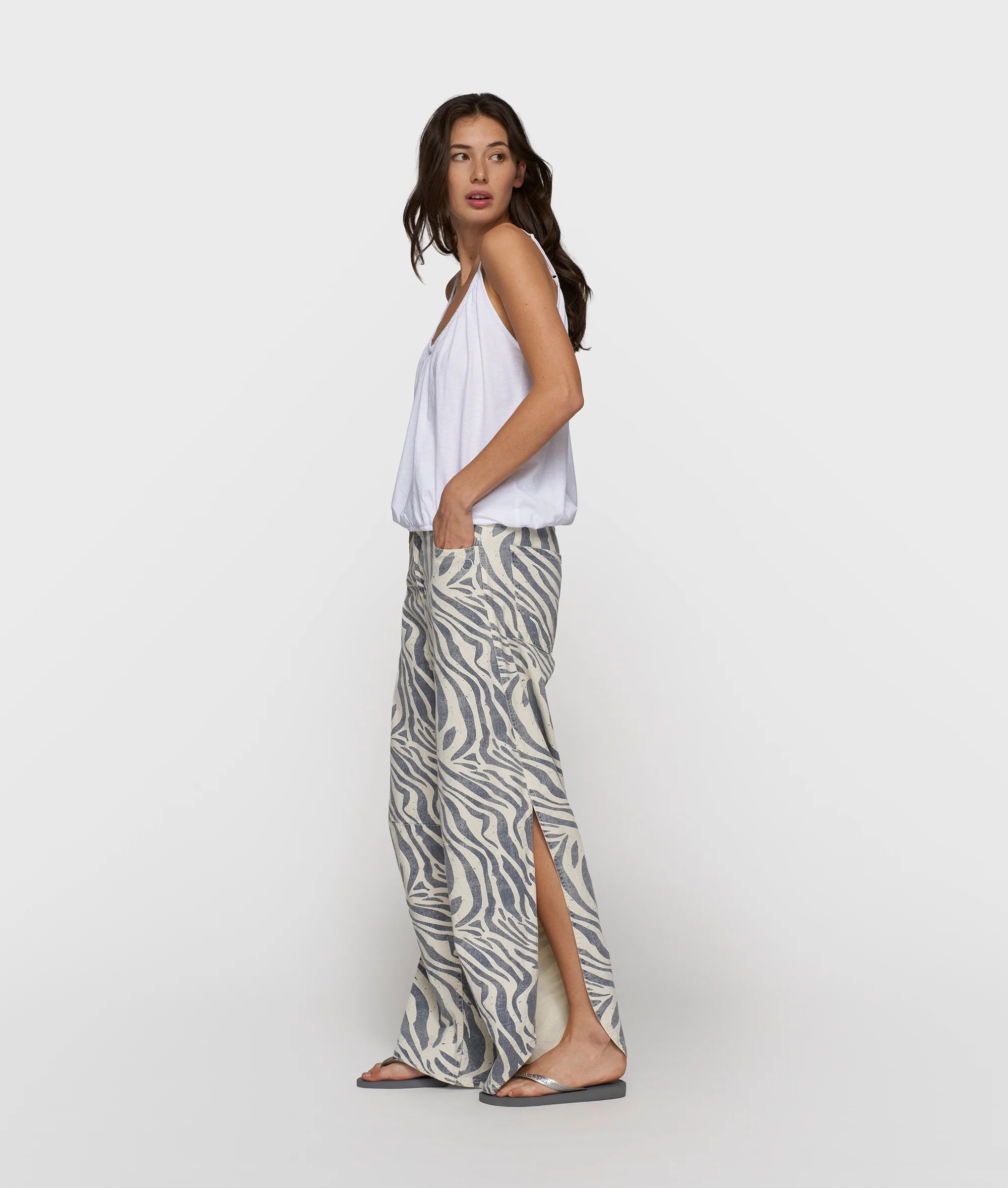 10 Days Western Pants Zebra