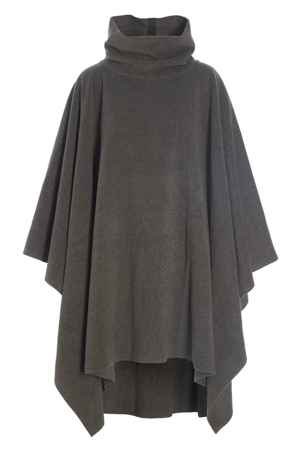 HSCPH Henriette Steffensen Lounge Poncho Farbe Bark ( dunkles oliv)