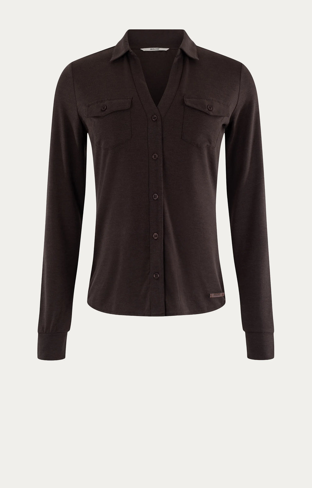 MSCW Moscow Twilights Bluse Dark Choclat