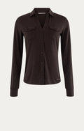 MSCW Moscow Twilights Bluse Dark Choclat