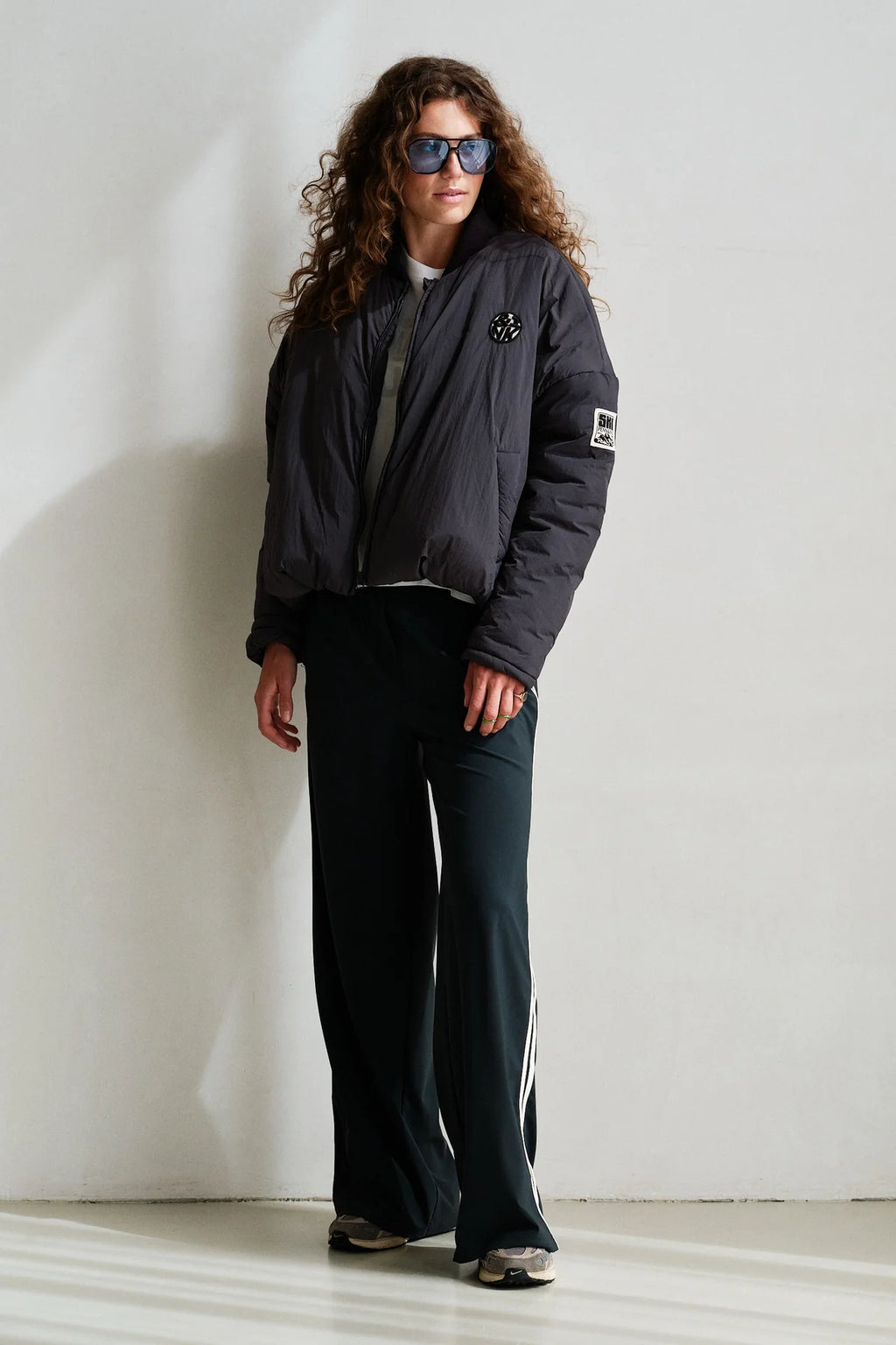 Penn&Ink Bomber Jacke Anthrazit