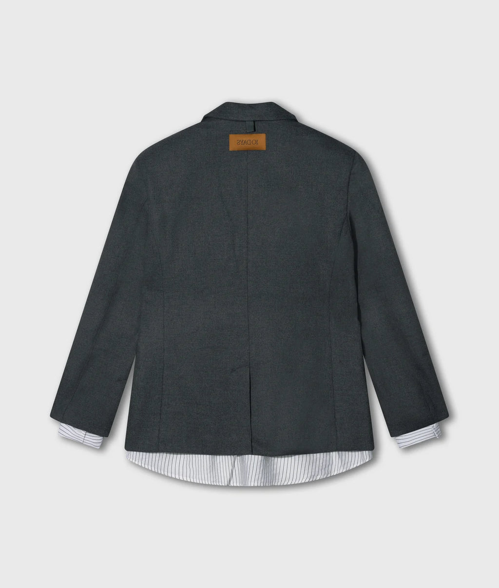 10 Days Statement Blazer mit Streifen Antra Melee