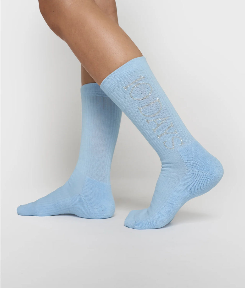 10 Days Lange 10days Socken Angel Blue