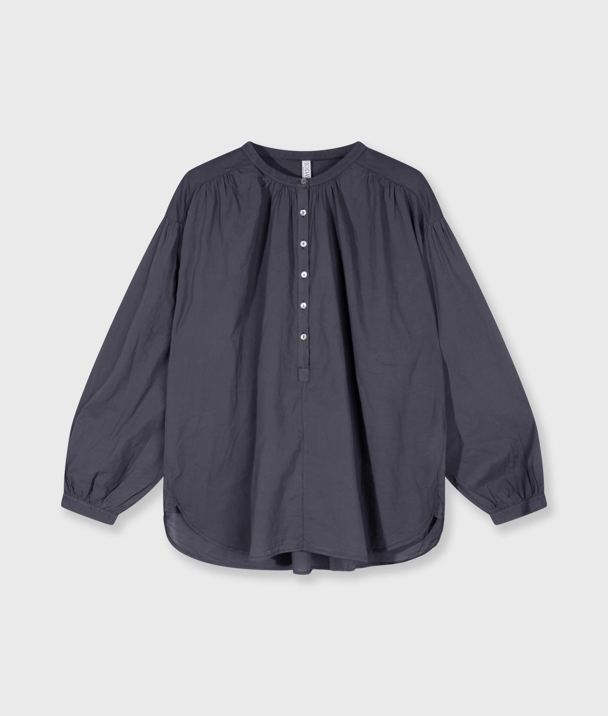10 Days Flowy Bluse Farbe Steel Blue