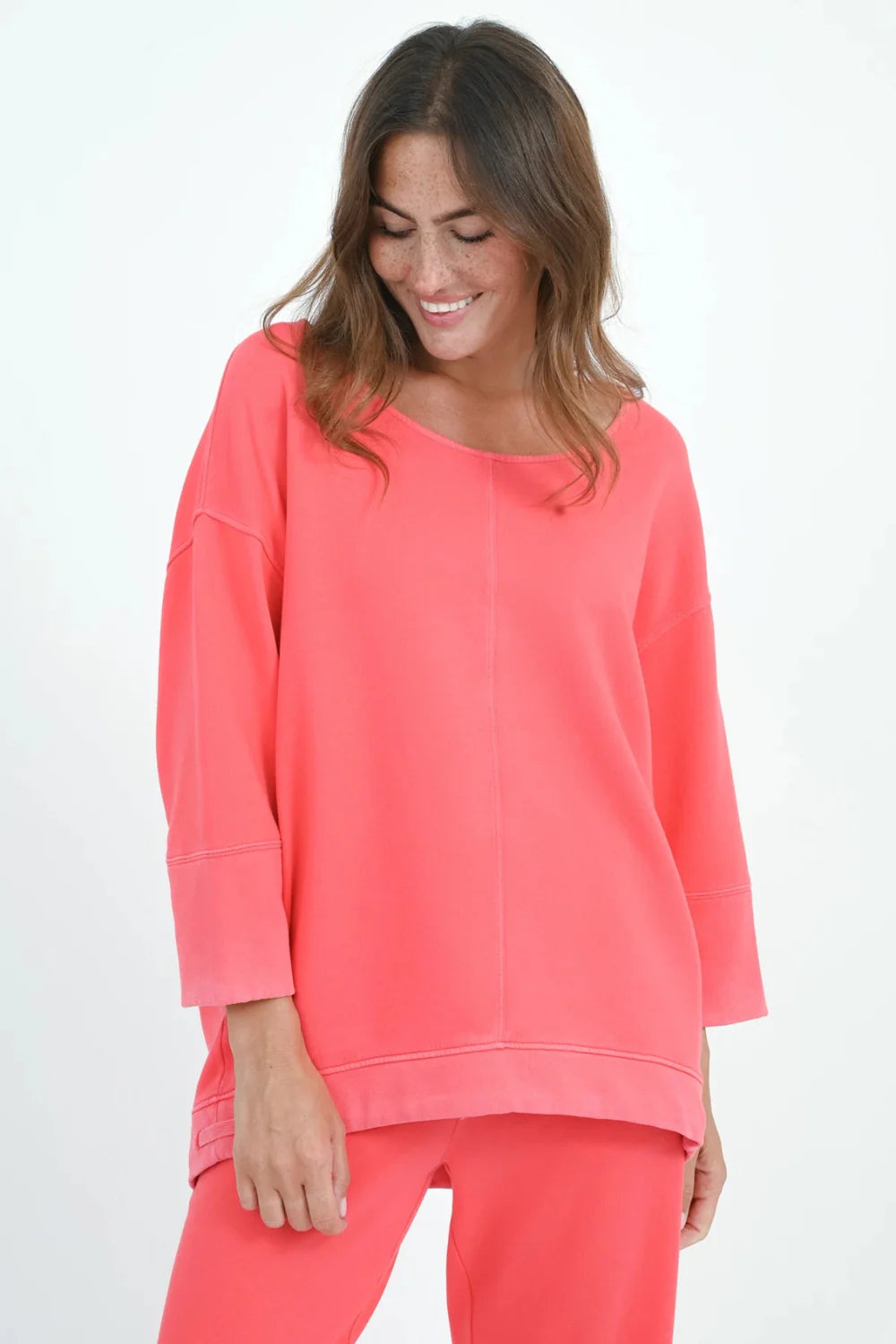 Love Joy Victory Sweatshirt Cuneira in geranium