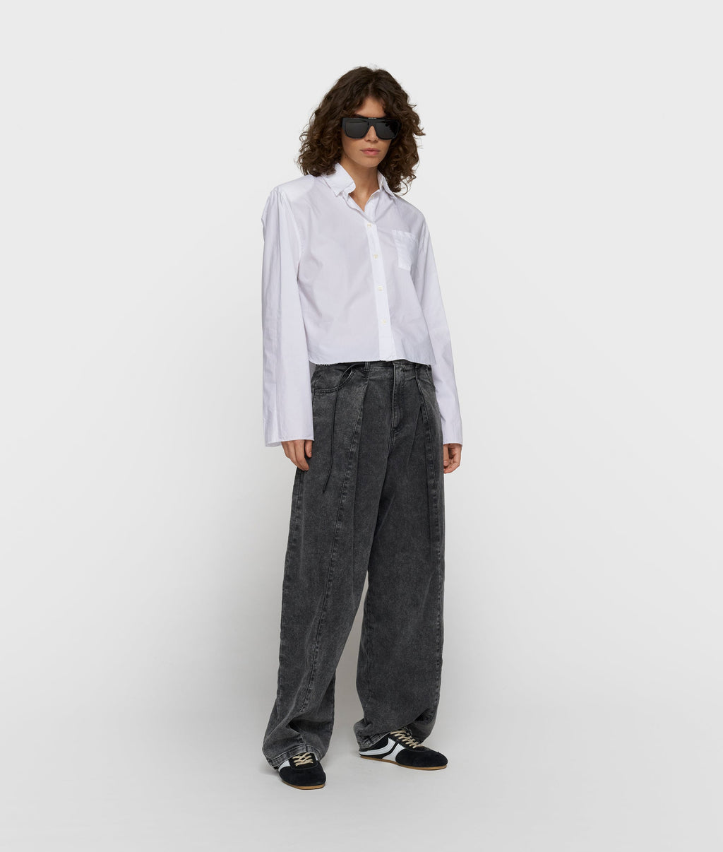 10 Days Denim Jogginghose Bar Black