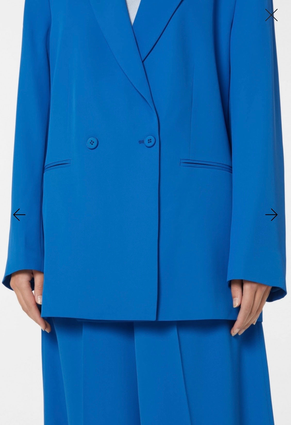 Senses The Label Anzug Blazer FLO:RENCE unique Blue