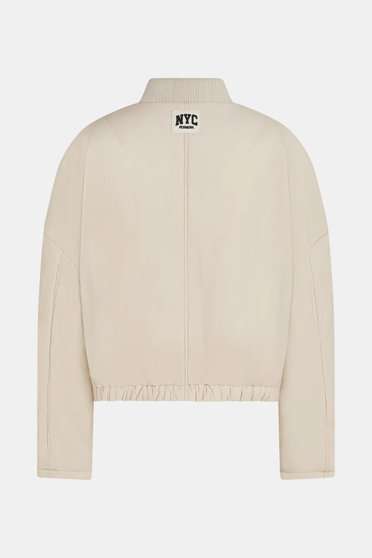 Penn&Ink Bomber Jacke Sandfarben