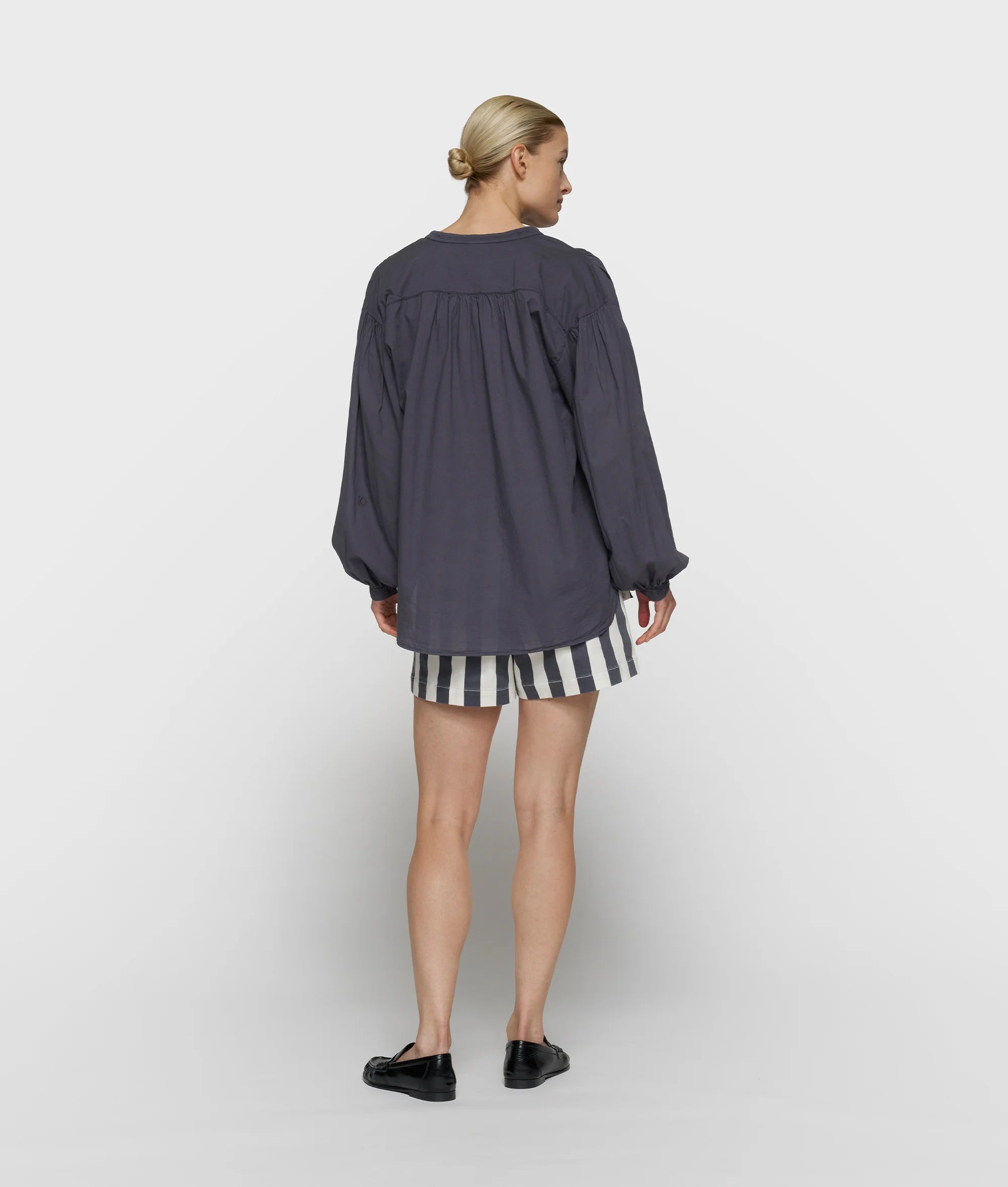 10 Days Flowy Bluse Farbe Steel Blue