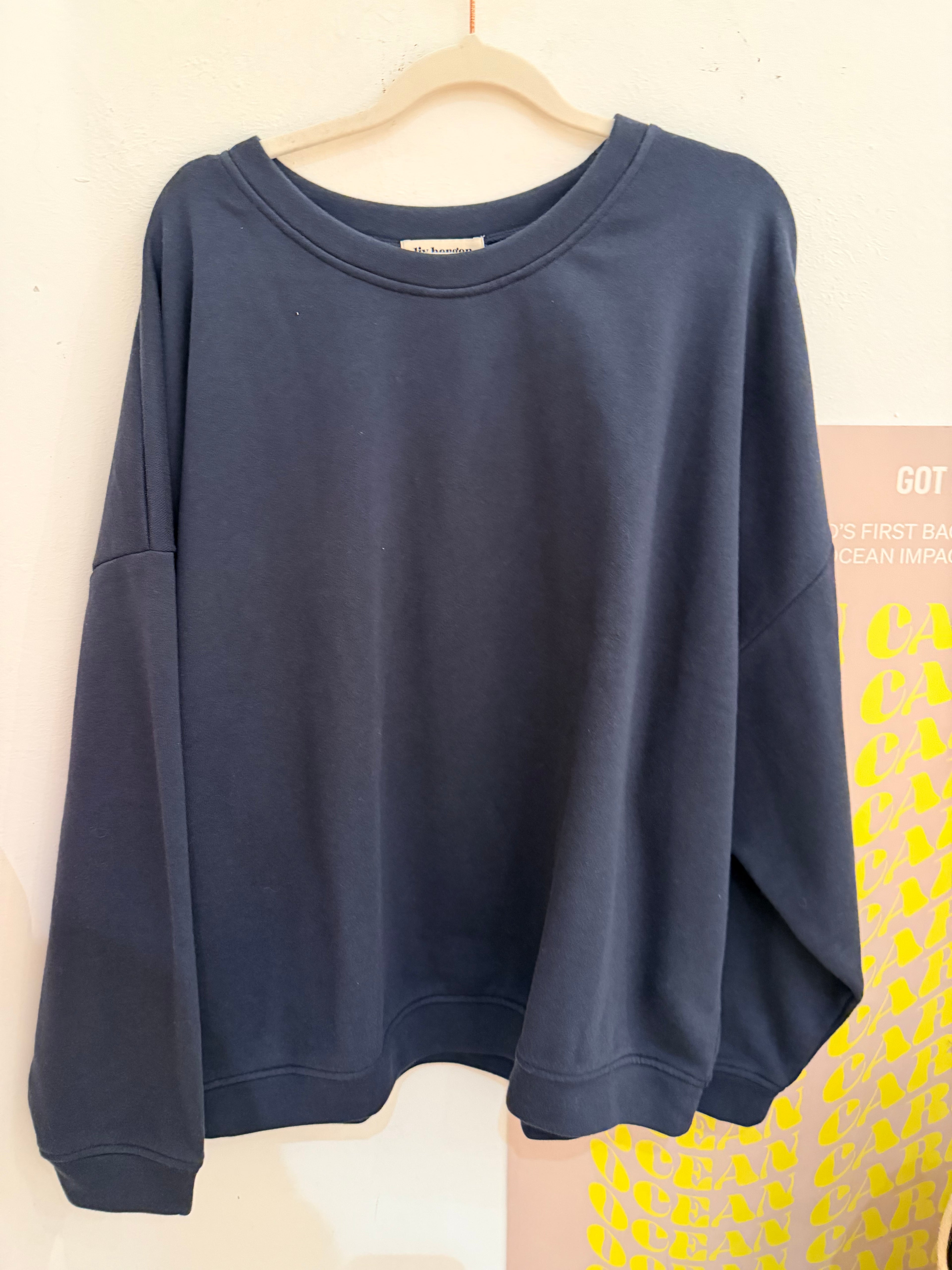Liv Bergen Ella Come Sweatshirt Marino ( Navy Blau)