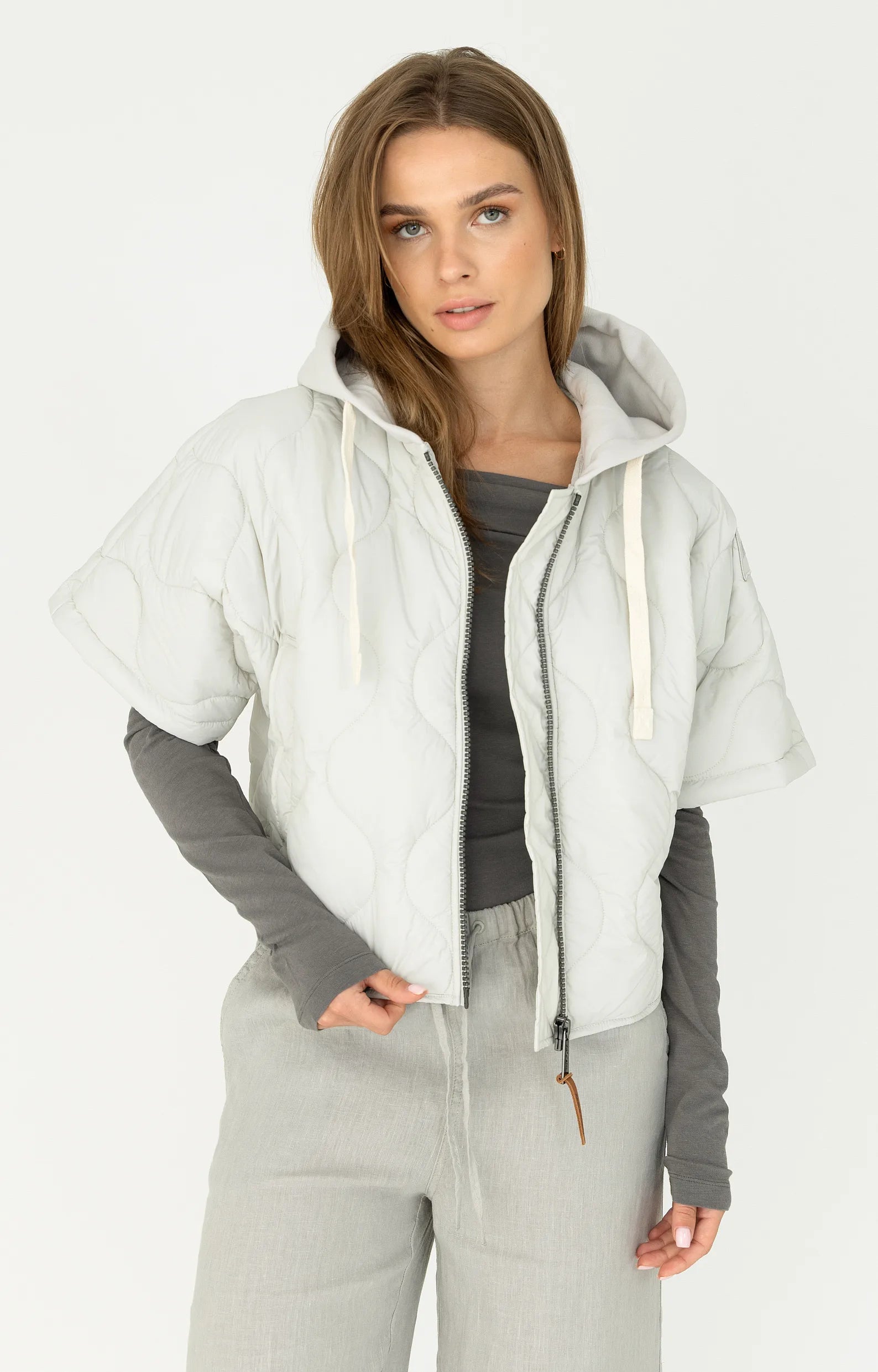 MSCW Moscow Jacke Tony Pearl solid ( hellgrau)