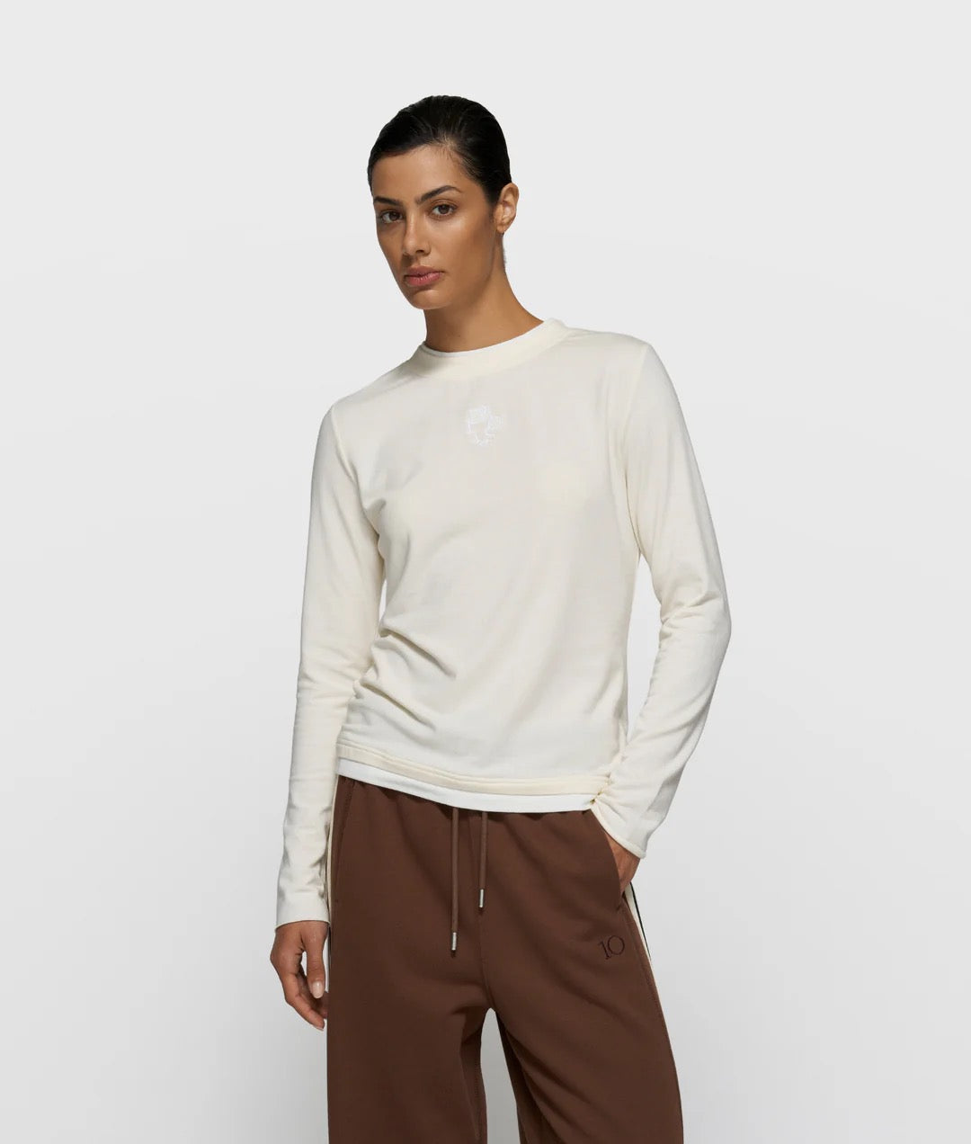 10 Days Double Longsleeve Tee Pearl