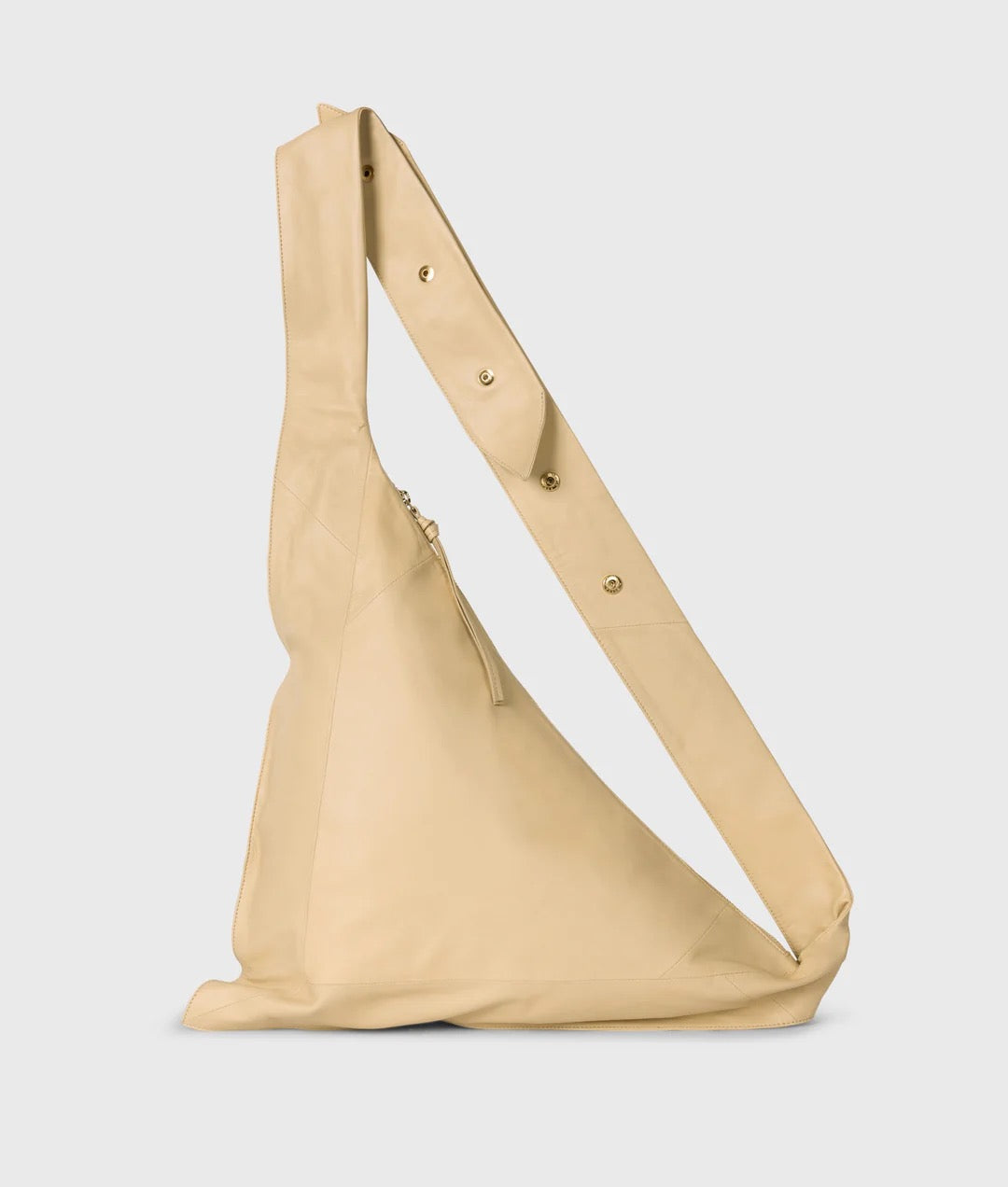 10 Days Leather Shoulder Bag Pearl