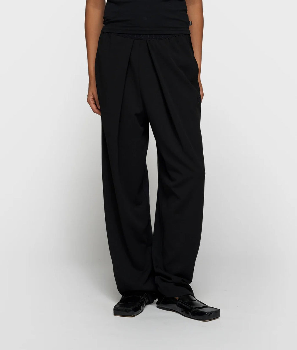 10 Days Pleated Pants schwarz