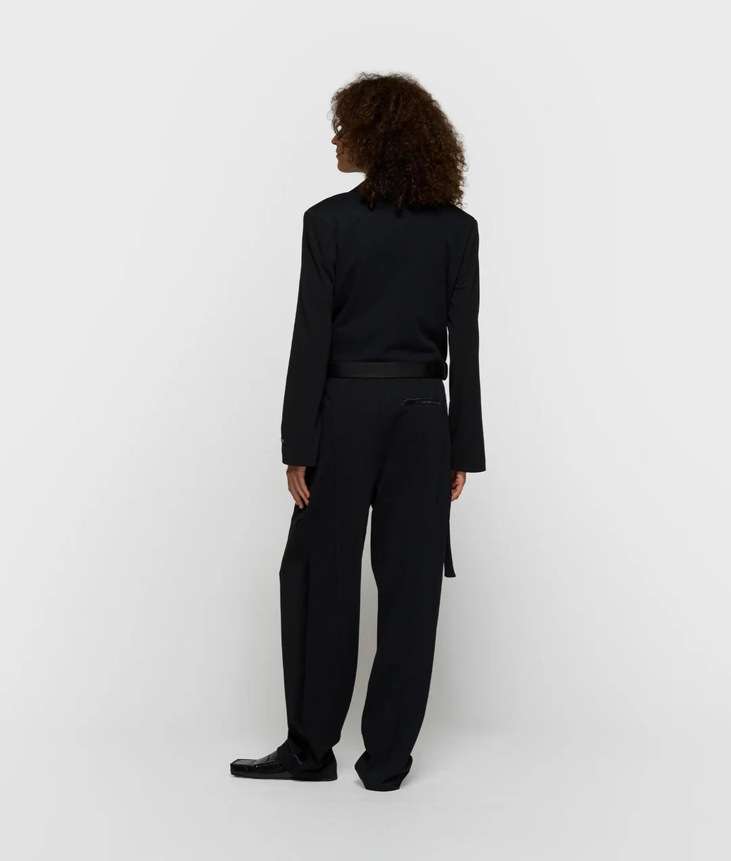10 Days Pleated Pants schwarz
