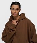 10 Days Statement Hoodie Dark truffle dunkelbraun