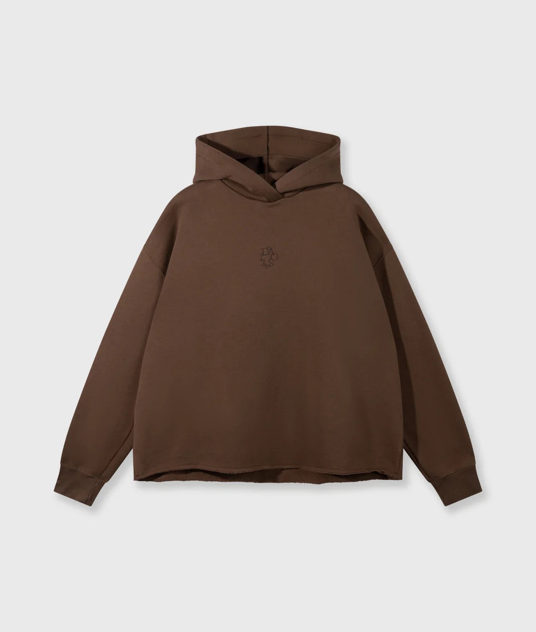 10 Days Statement Hoodie Dark truffle dunkelbraun