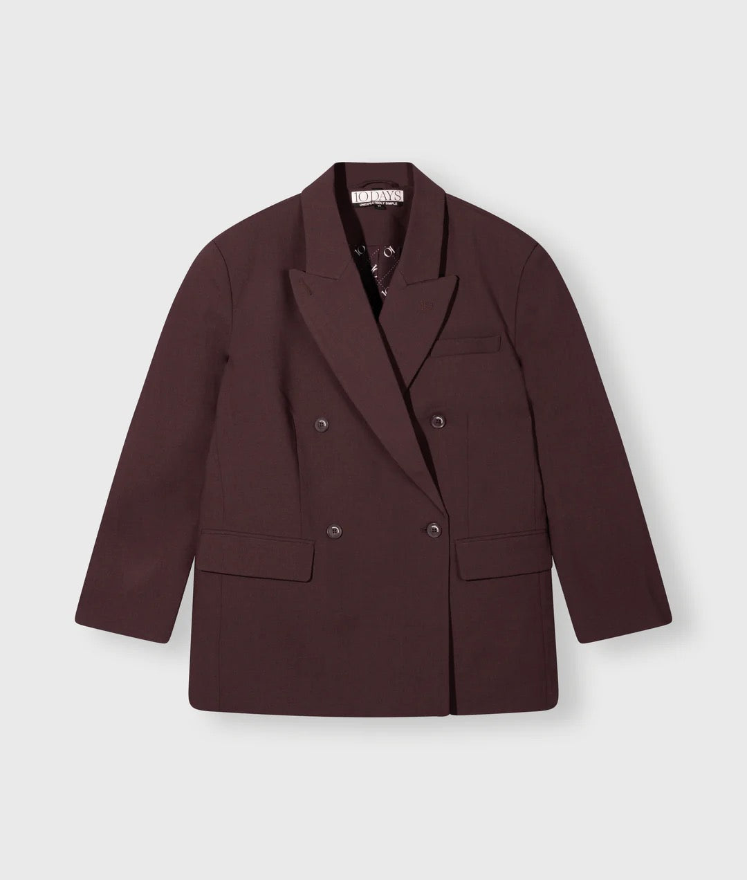 10 Days Proud Blazer Deep Wine (Burgunderfarben)