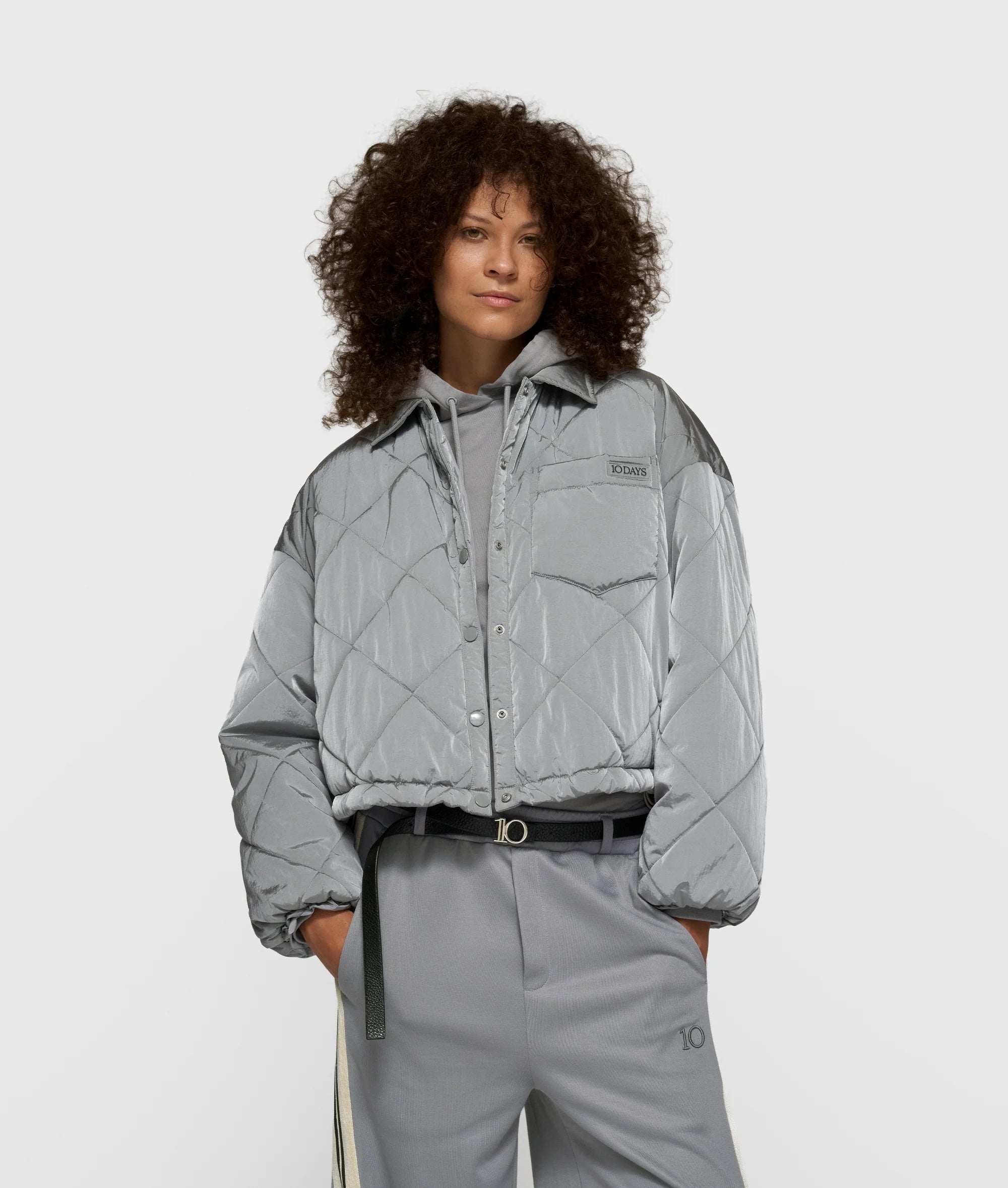 10 Days Padded Jacke Light Graphite