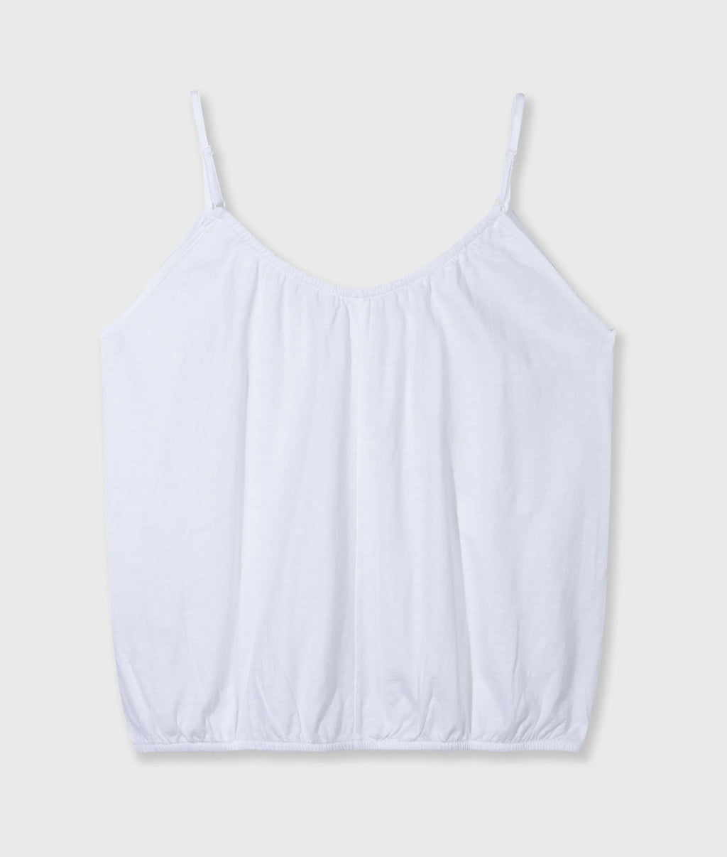 10 Days Gathered Top weiß