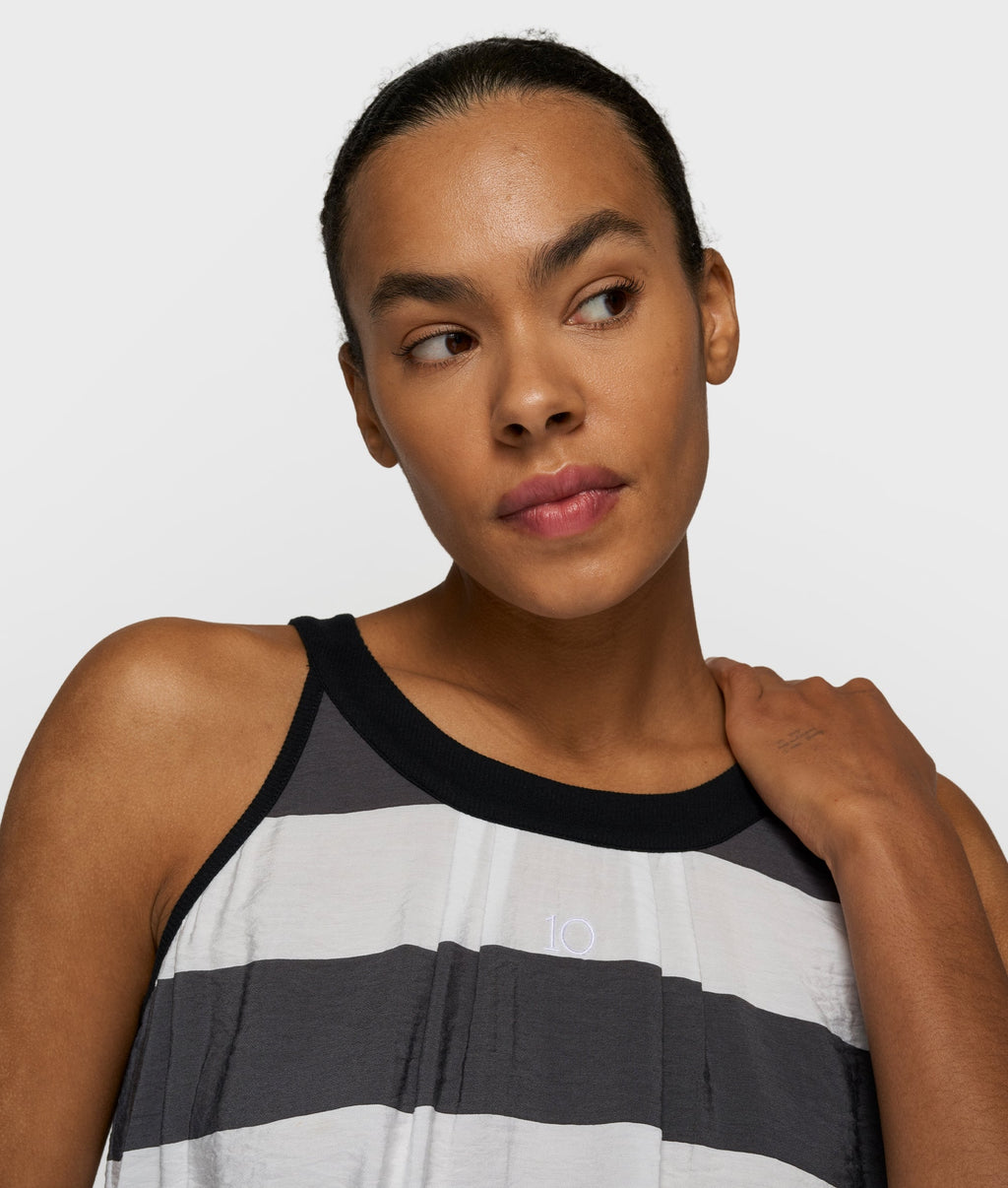 10 Days Halter Top Stripes