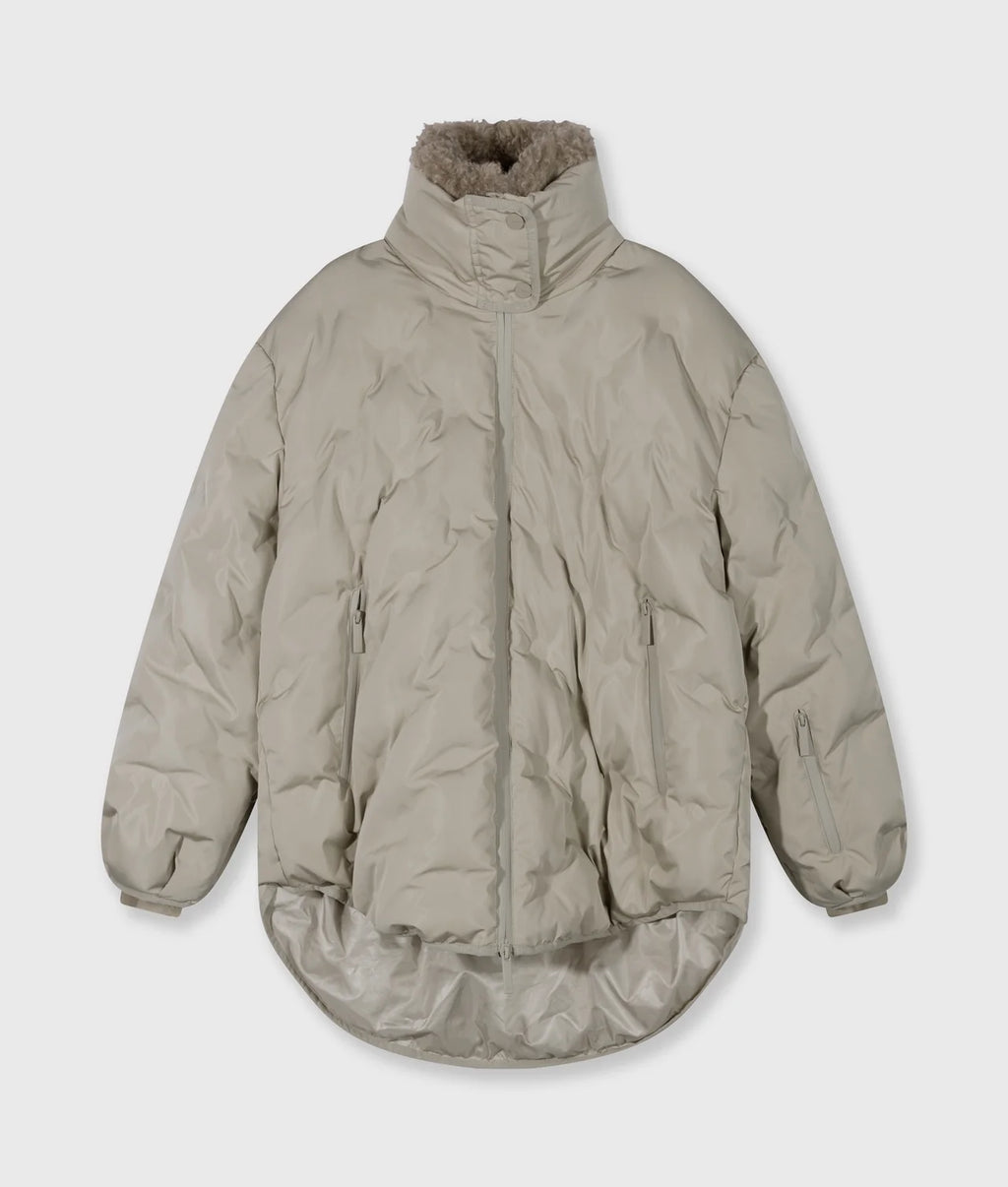 10 Days Gefütterte Jacke The Darling Coat in Farbe Fog