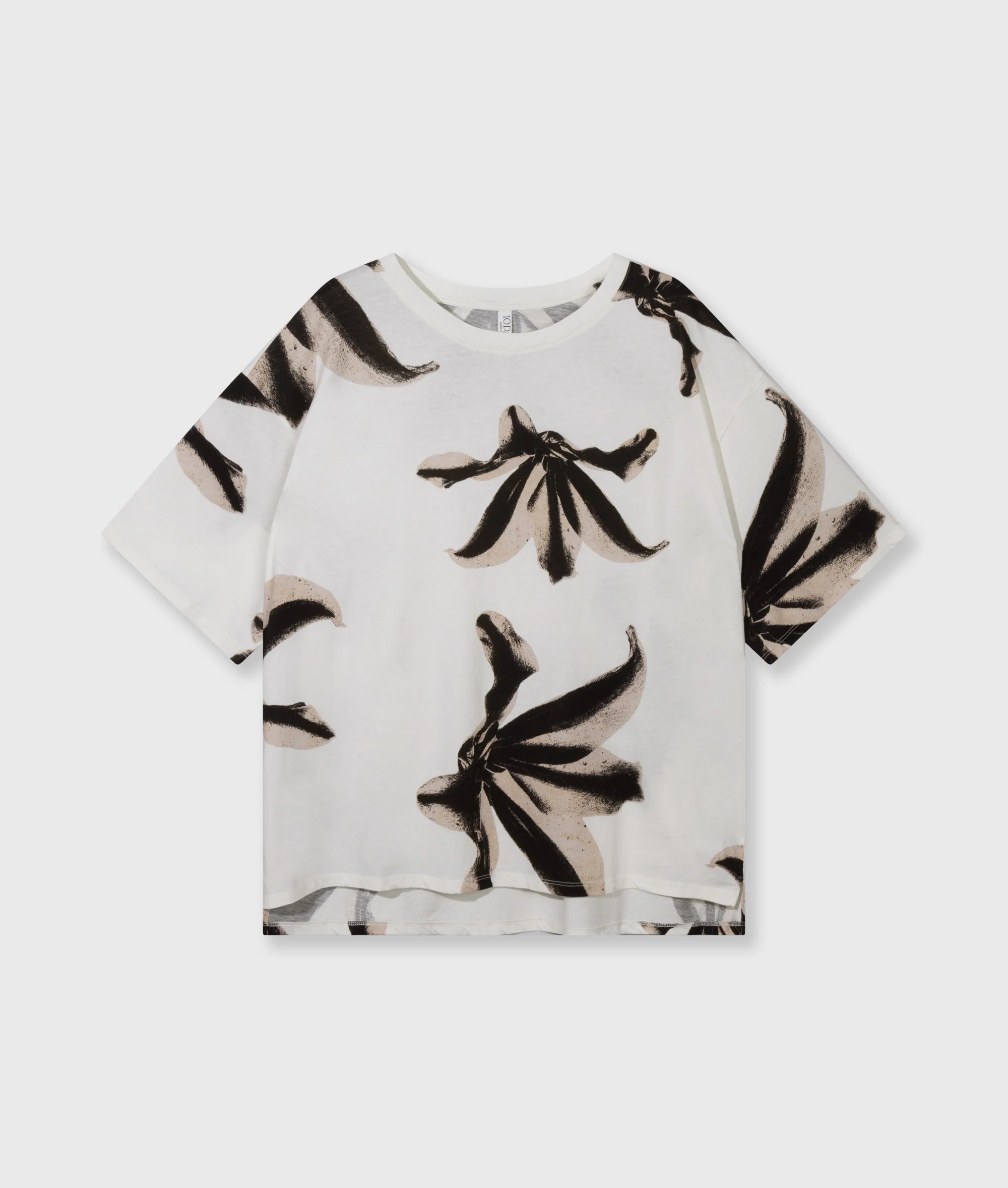 10 Days Oversized T-Shirt Flowers Ecru