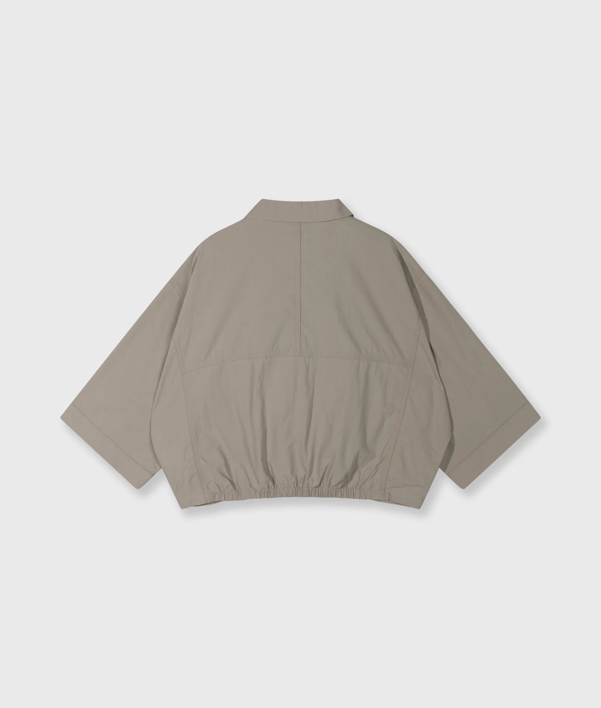 10 Days Wide Crinkle Jacket Farbe Fog