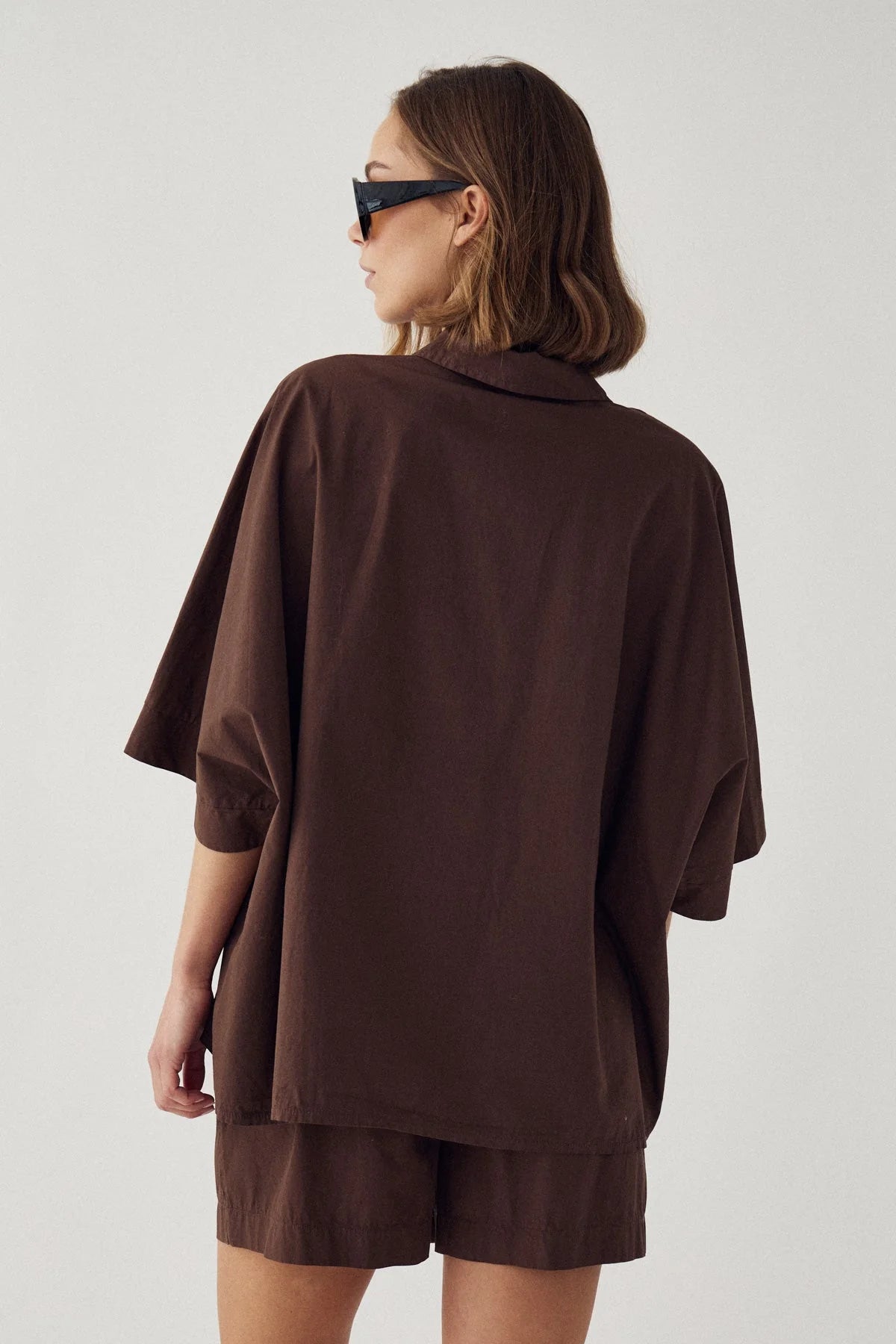 Noella N-Mazie Bluse Choclat braun