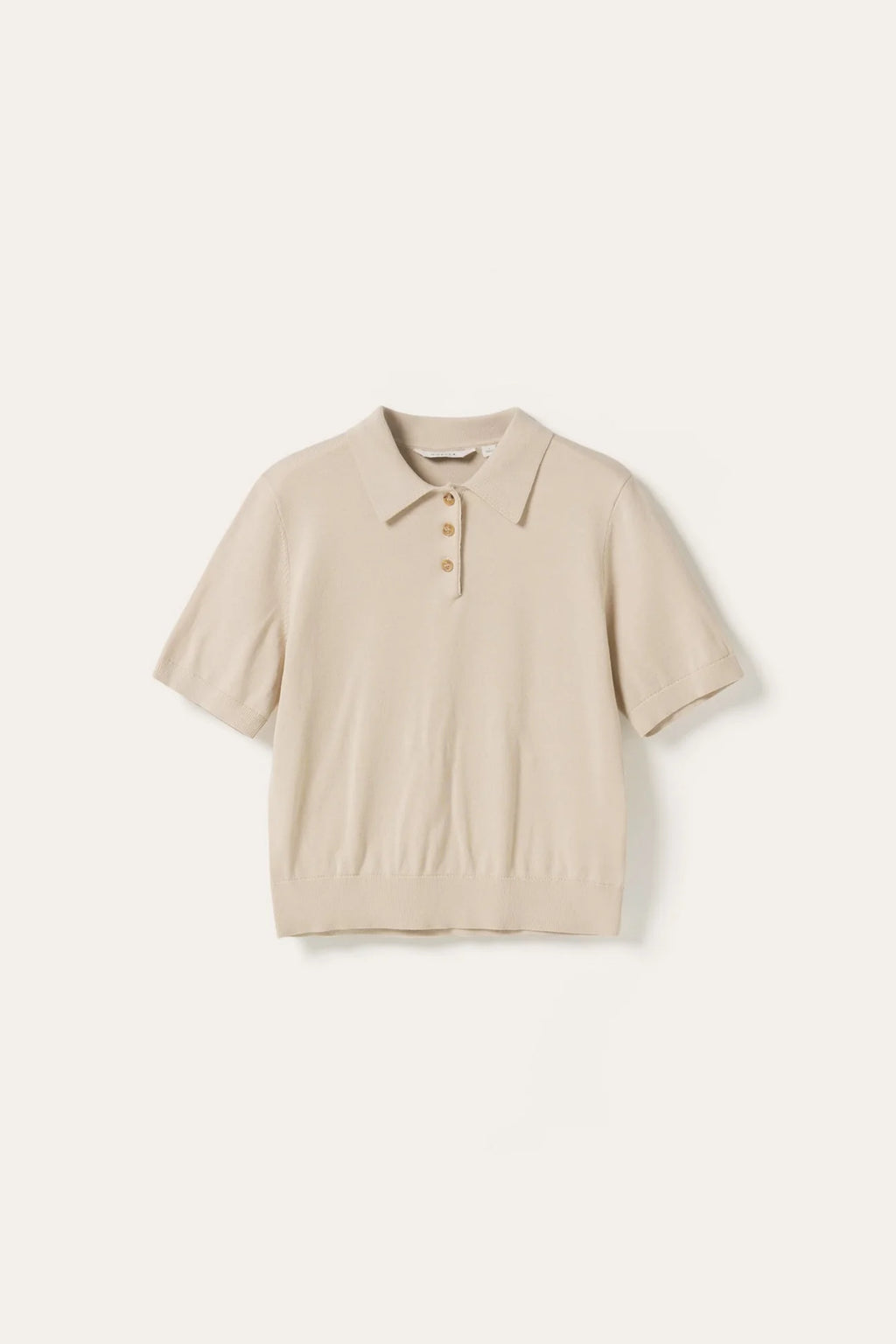 Noella N-Maxine Knit Oyster Strick Poloshirt