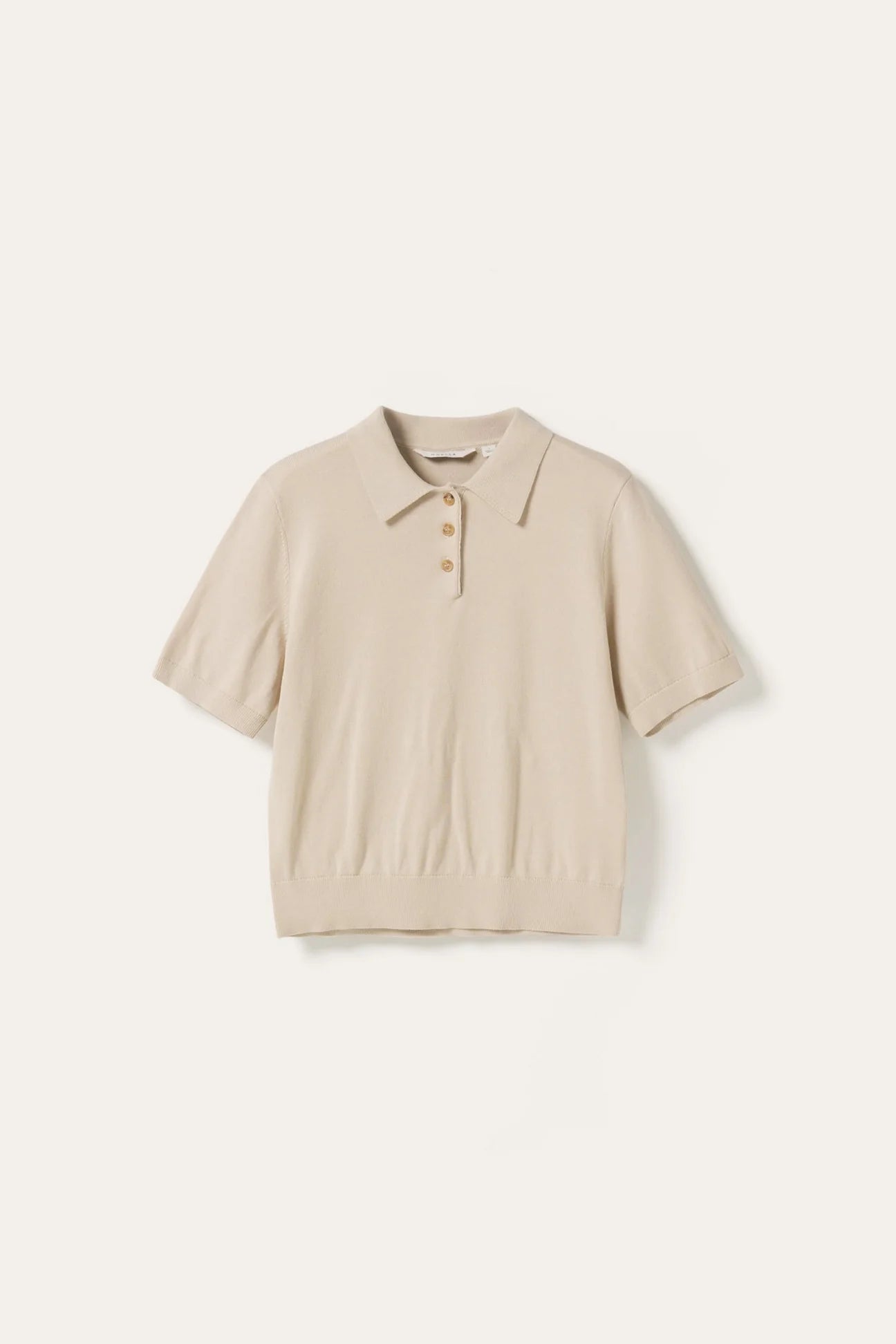 Noella N-Maxine Knit Oyster Strick Poloshirt