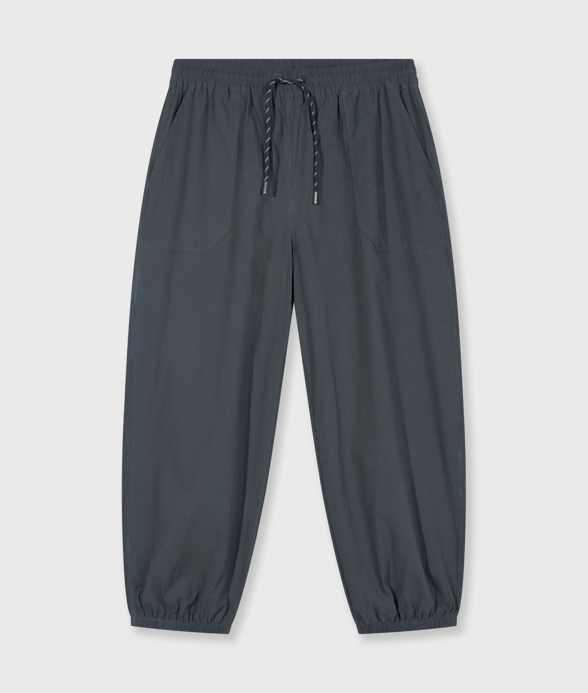 10 Days Crinkle Jogger Farbe Steel Blue