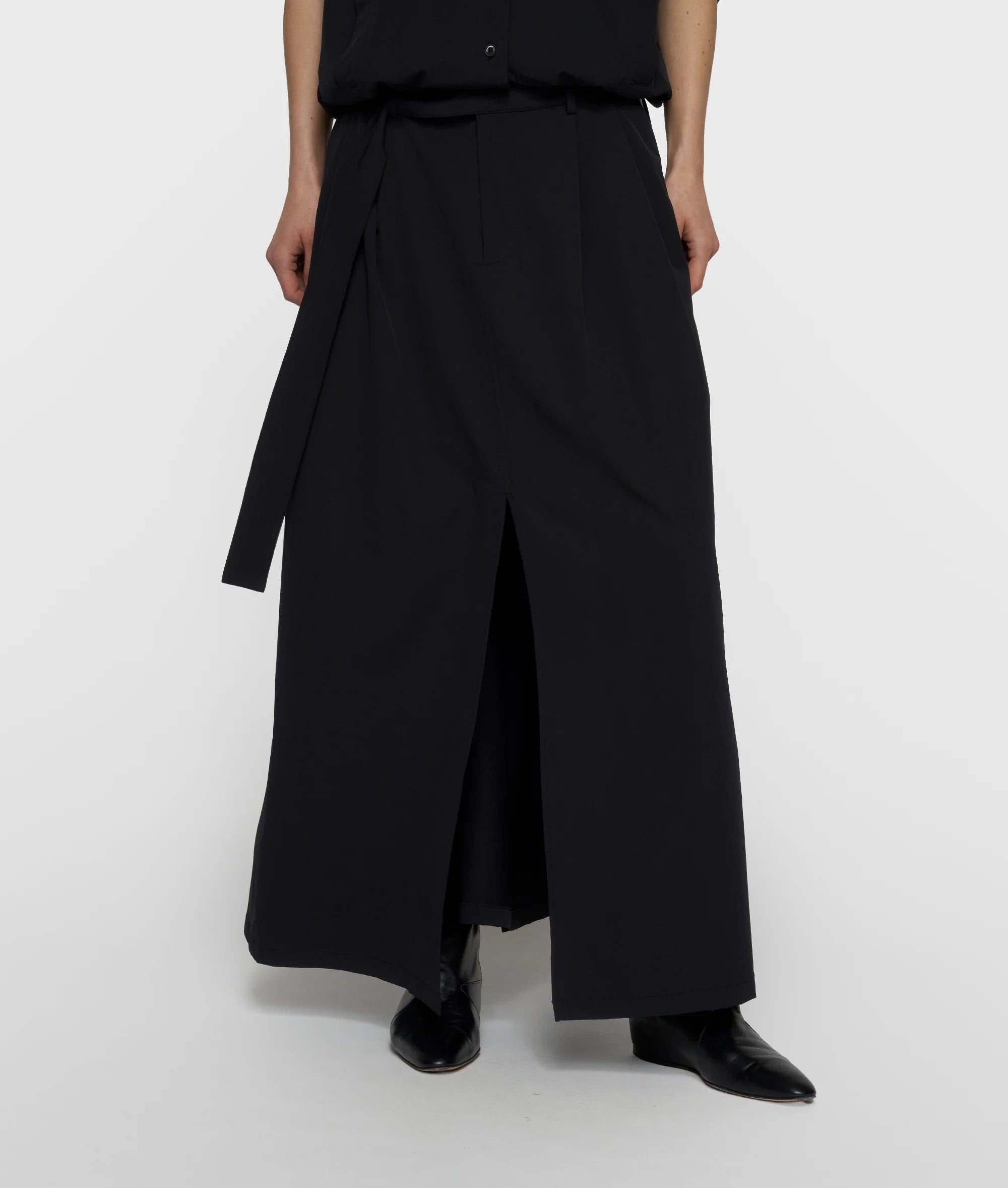 10 Days Wide Travel Skirt schwarz