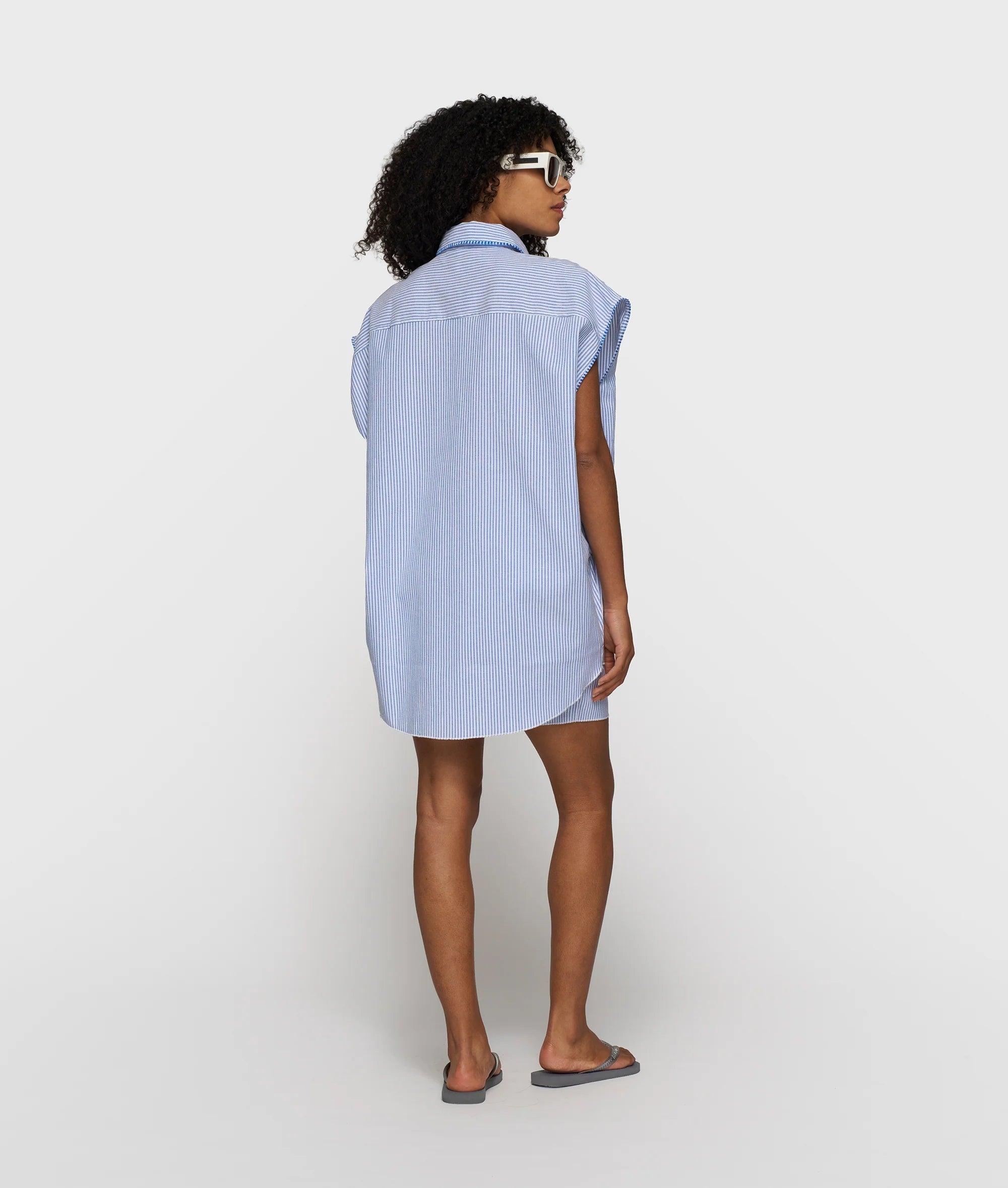 10 Days Cotton Bluse Stripes