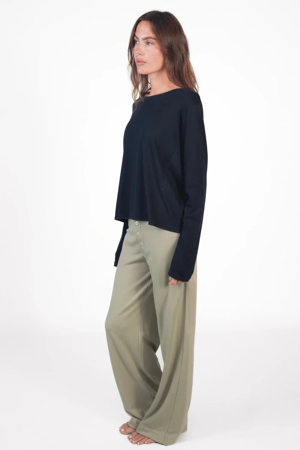 Love Joy Victory Langarmshirt TenjaTwo in Midnight Blue