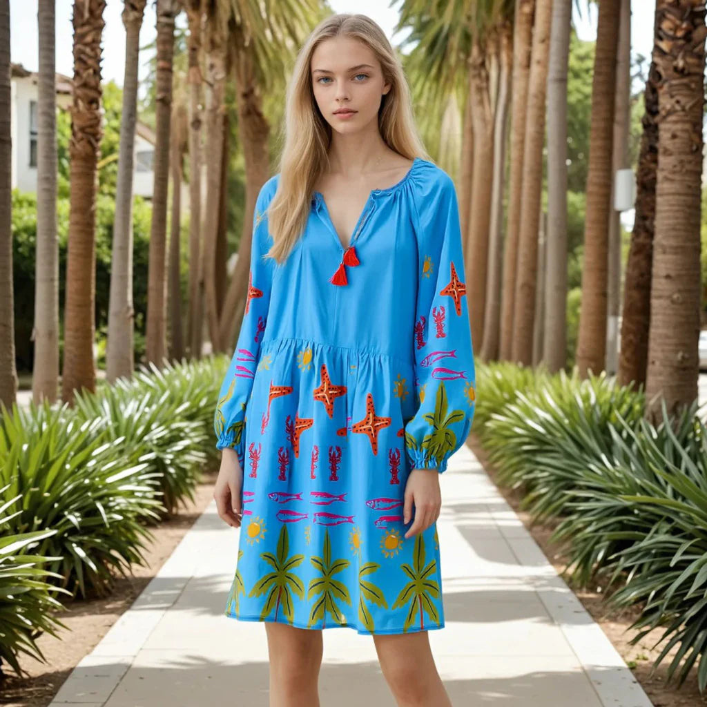 SOUL KATHRINE Amber Sunset Kleid