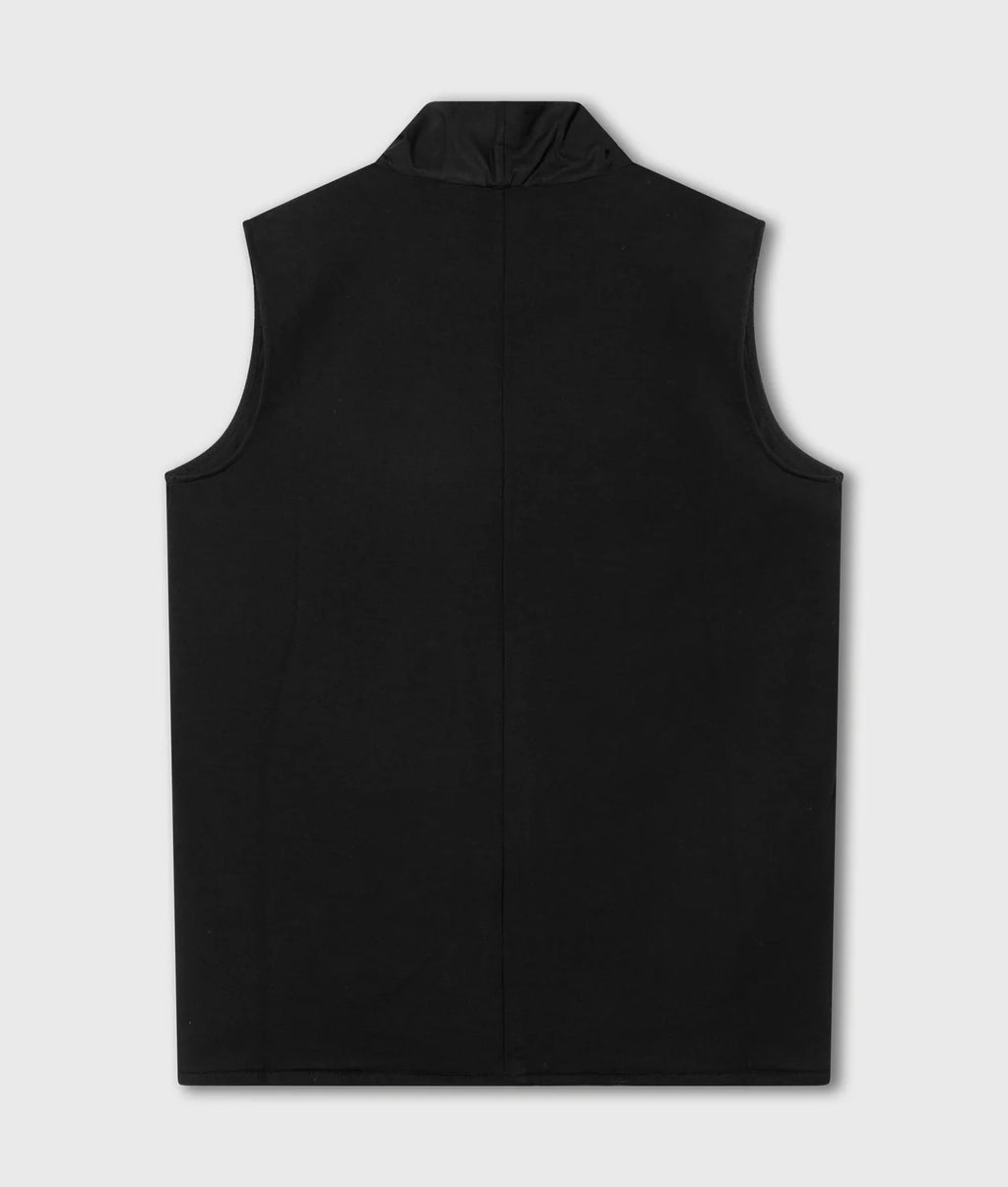 10 Days Drape Top Fleece schwarz