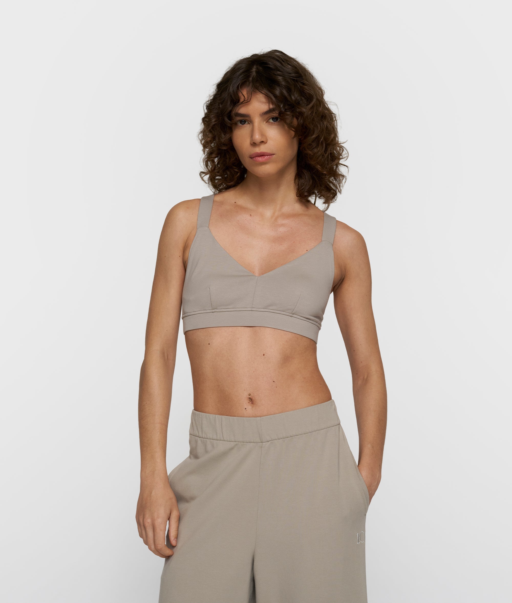 10 Days Sporty Bra Farbe Fog