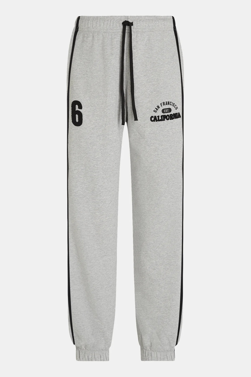Penn&ink Joggpant Hose grau Melange Schwarz  (W26F1991LTD)