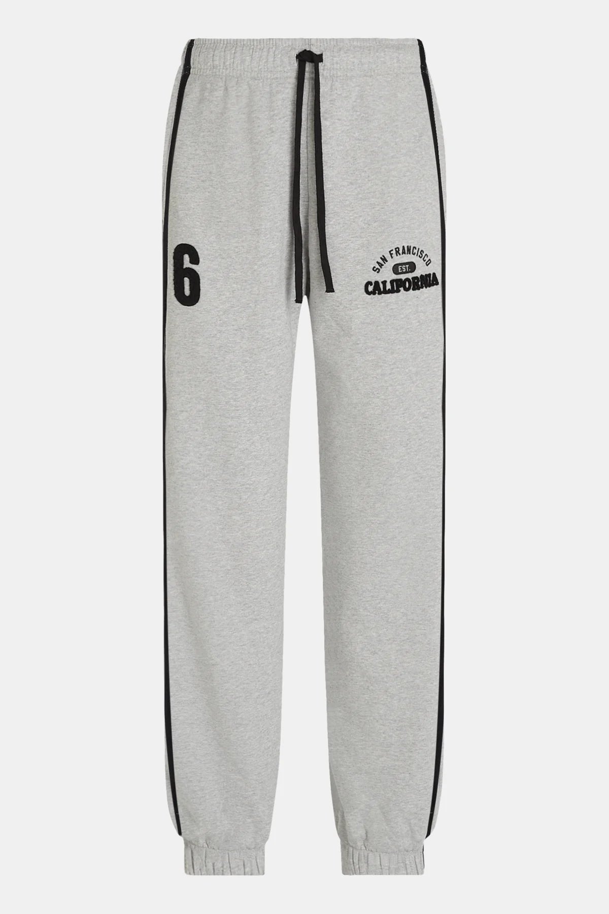 Penn&ink Joggpant Hose grau Melange Schwarz  (W26F1991LTD)