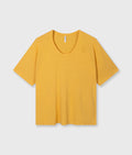10 Days Deep Tee Cotton Linen T-Shirt Mango
