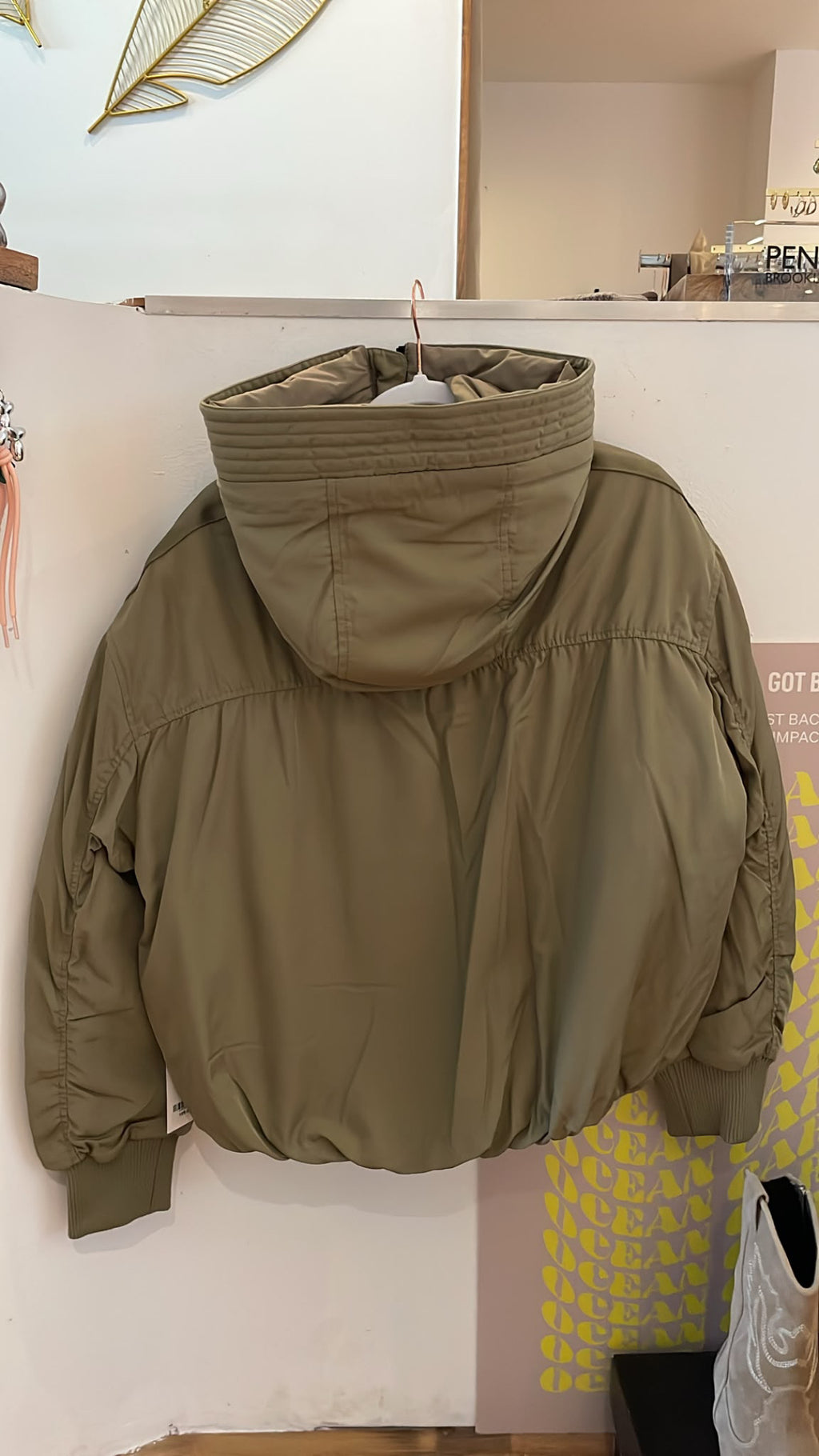 Como No1 Jacke Lecce in Dark Khaki